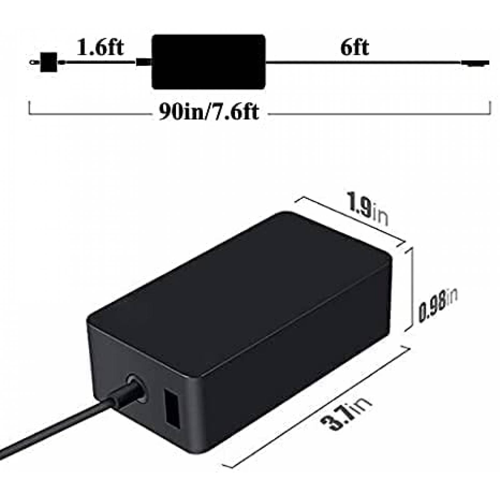Cargador Laptop N NewPlus A1625 44W 15V 2.5A Compatible
