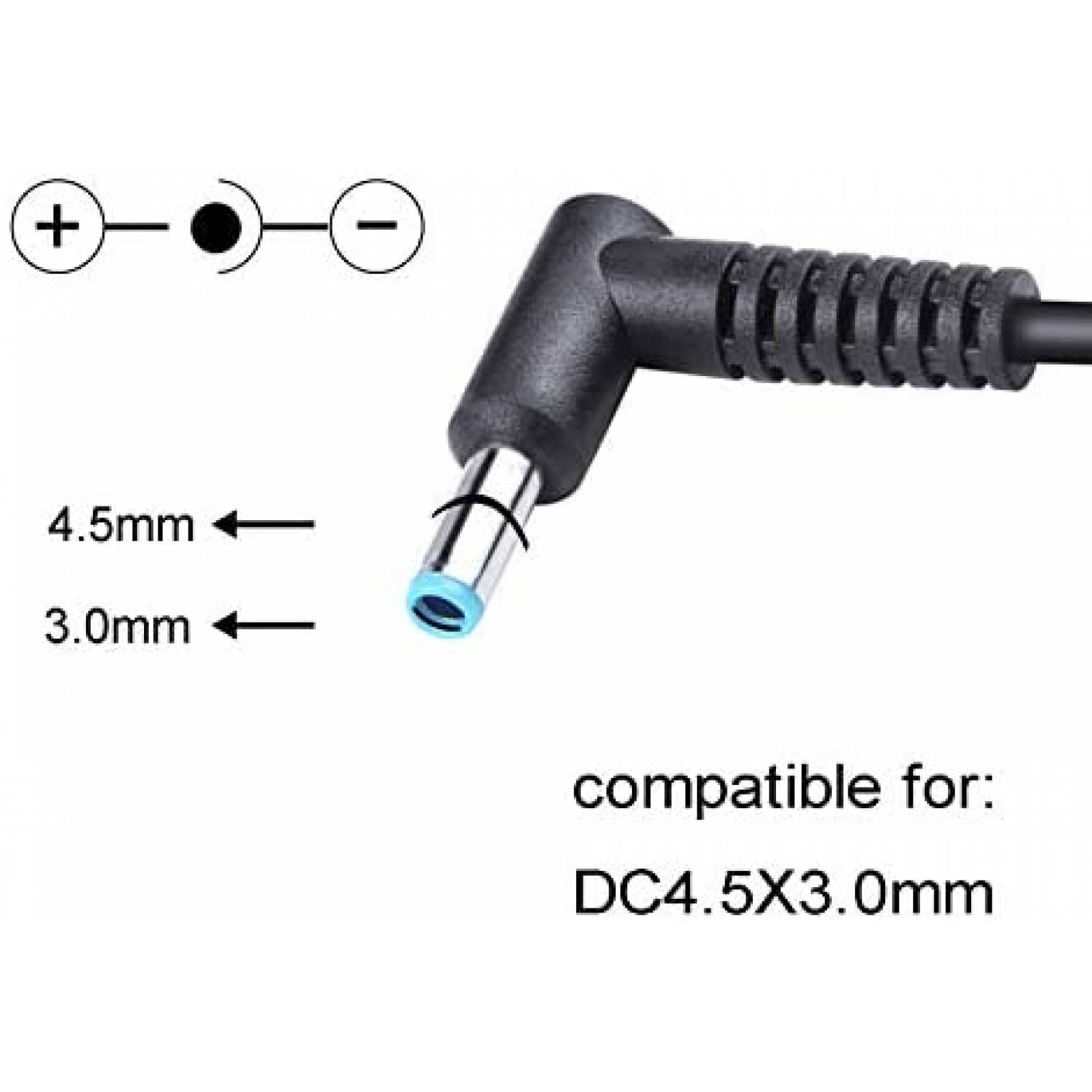 Cargador Universal Fancy Buying para Laptop HP 65W -Negro