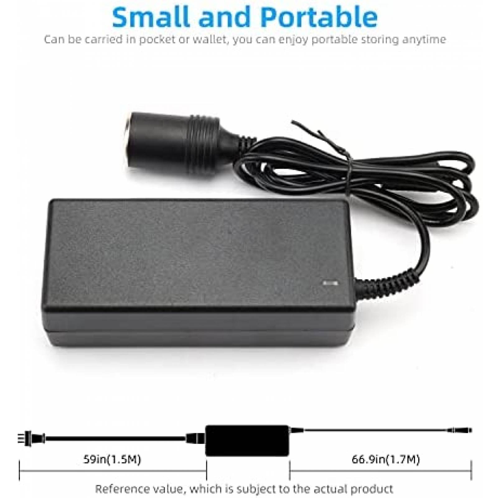 Cargador Laptop ROLADA AC-DC 12v transformador -Negro