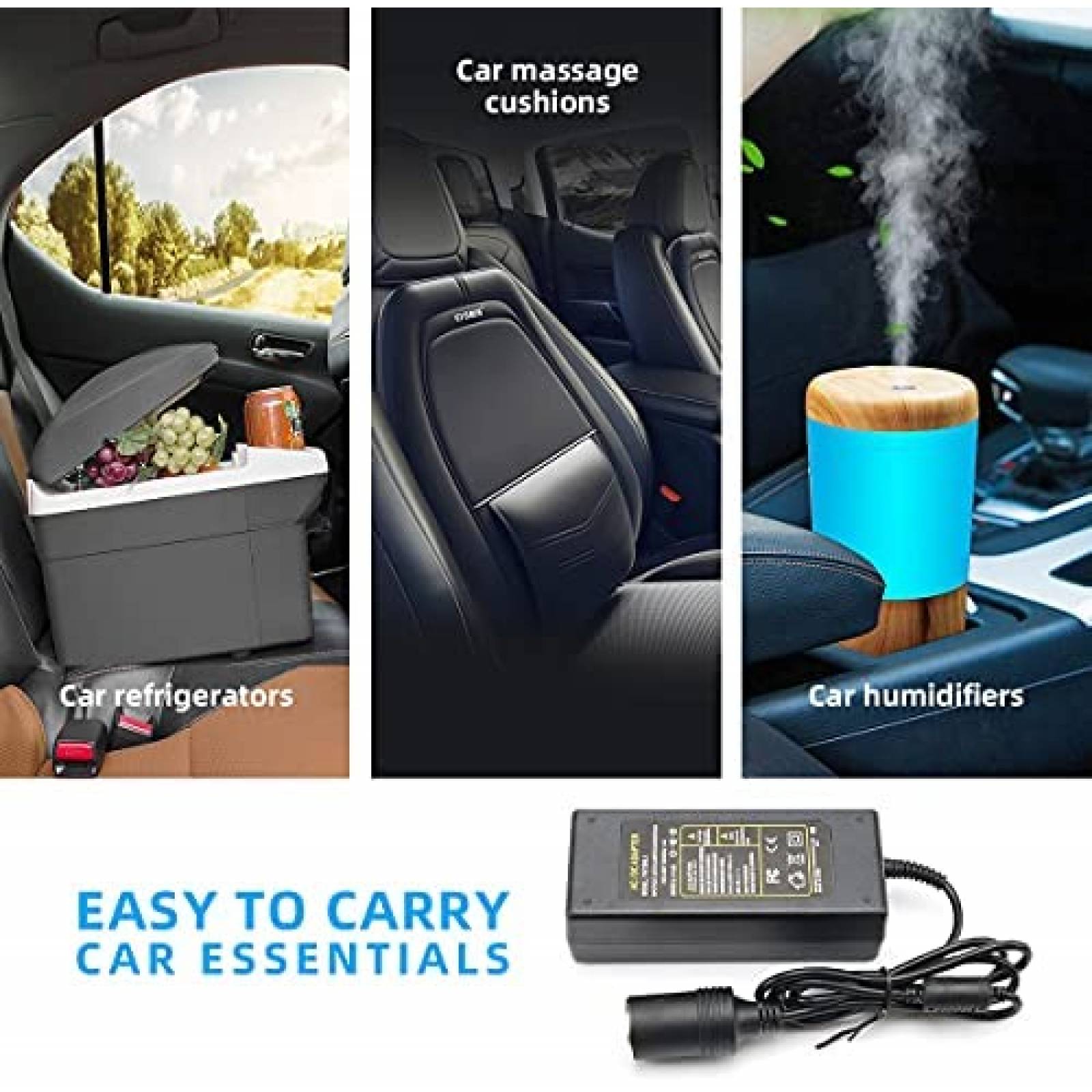 Cargador Laptop ROLADA AC-DC 12v transformador -Negro