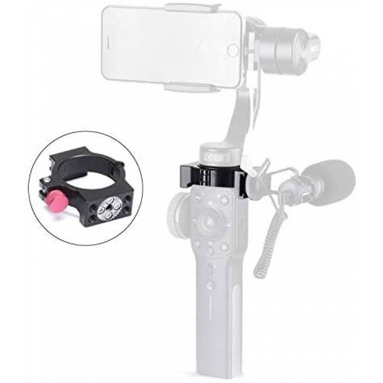Estabilizador Zhiyun Smooth 4 con Adaptador de Microfono