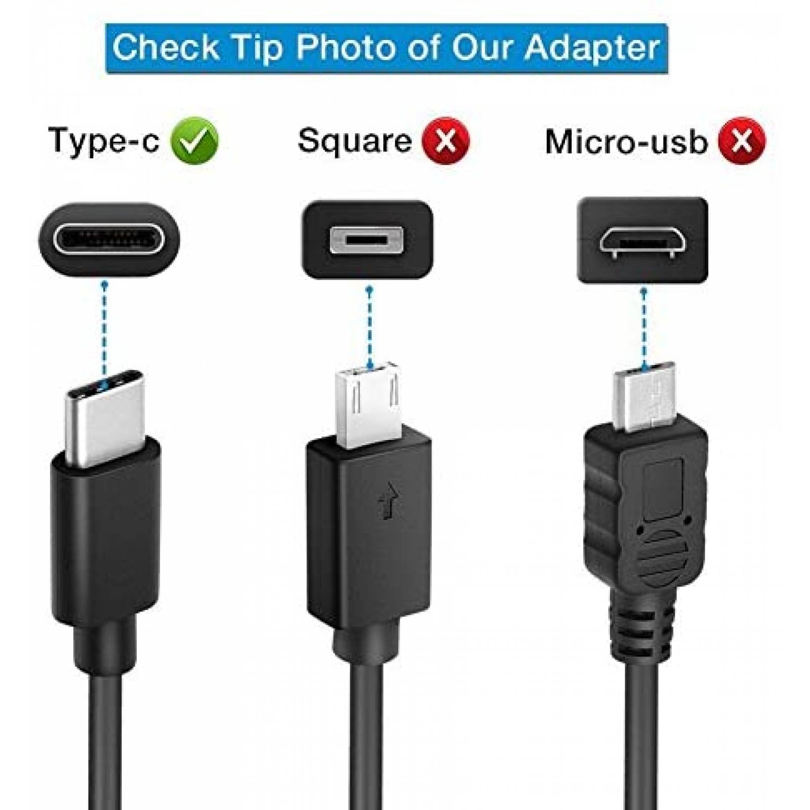 Cargador Laptop SiKER SK90A200225 45W Tipo C USB Compatible