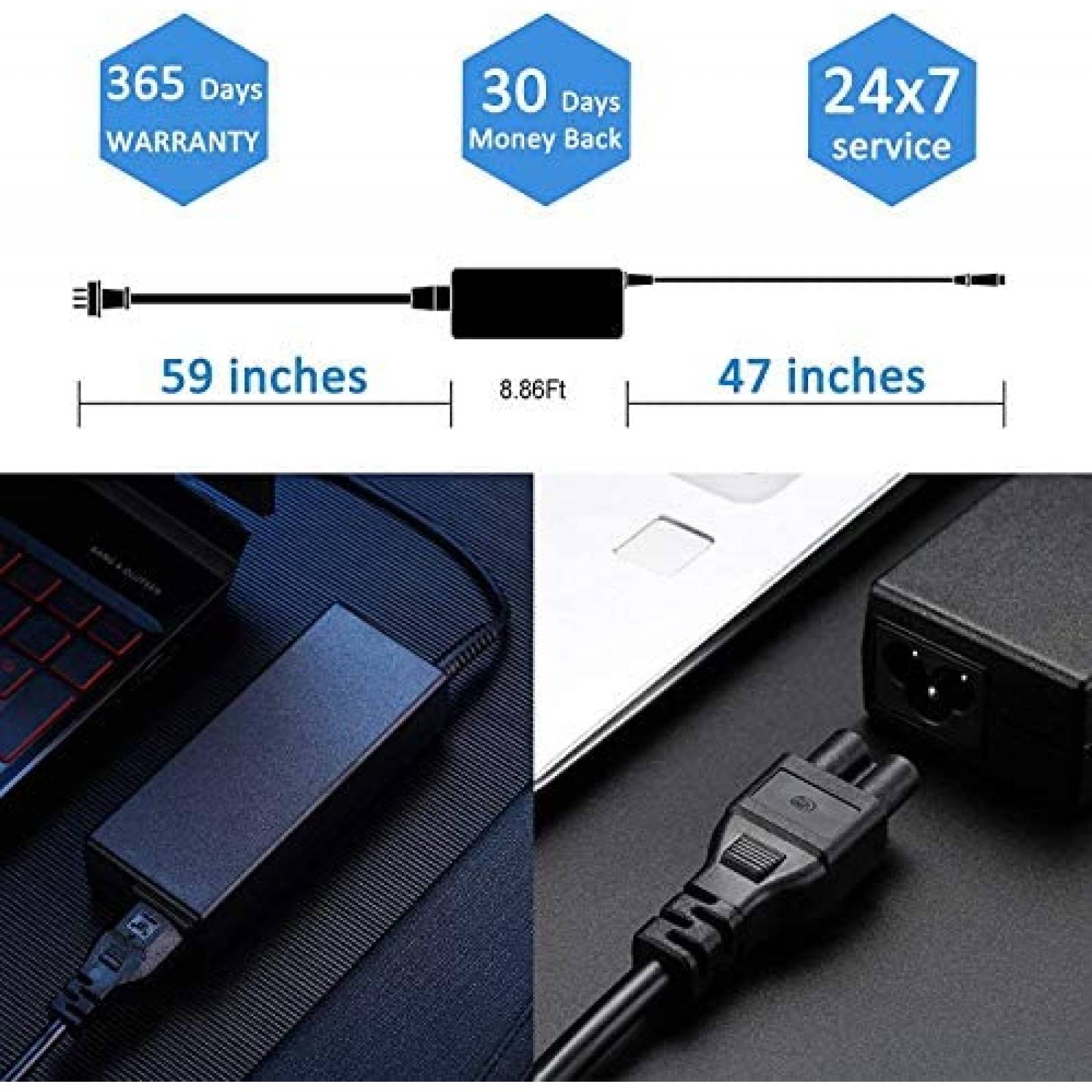 Cargador adaptador de AC Galaxy Bang USA para Samsung