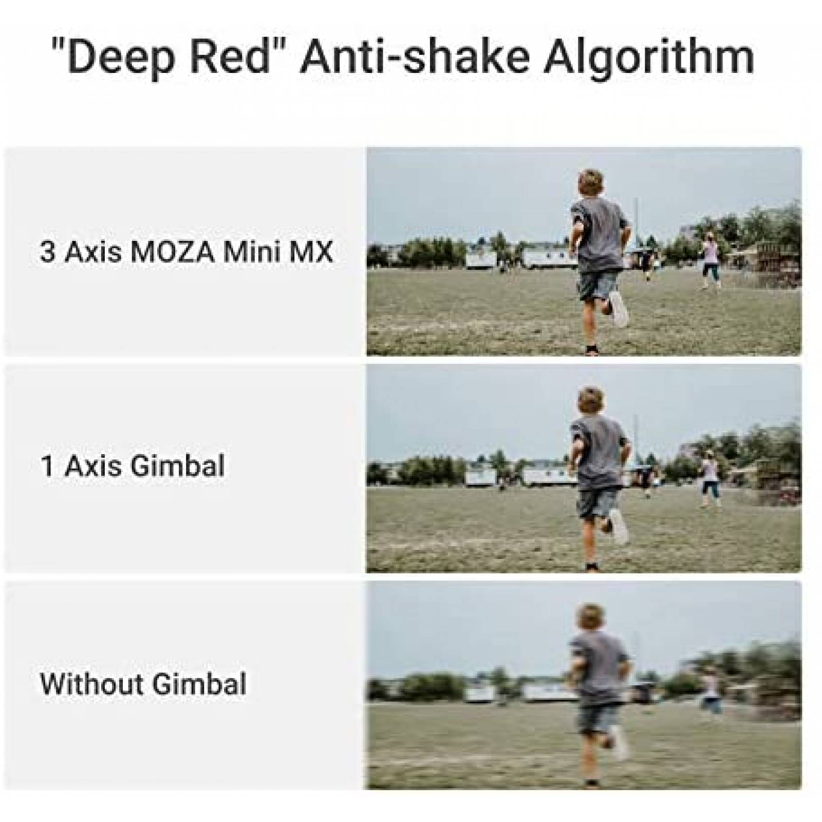 Estabilizador MOZA Mini MX Gimbal Para celular -Negro