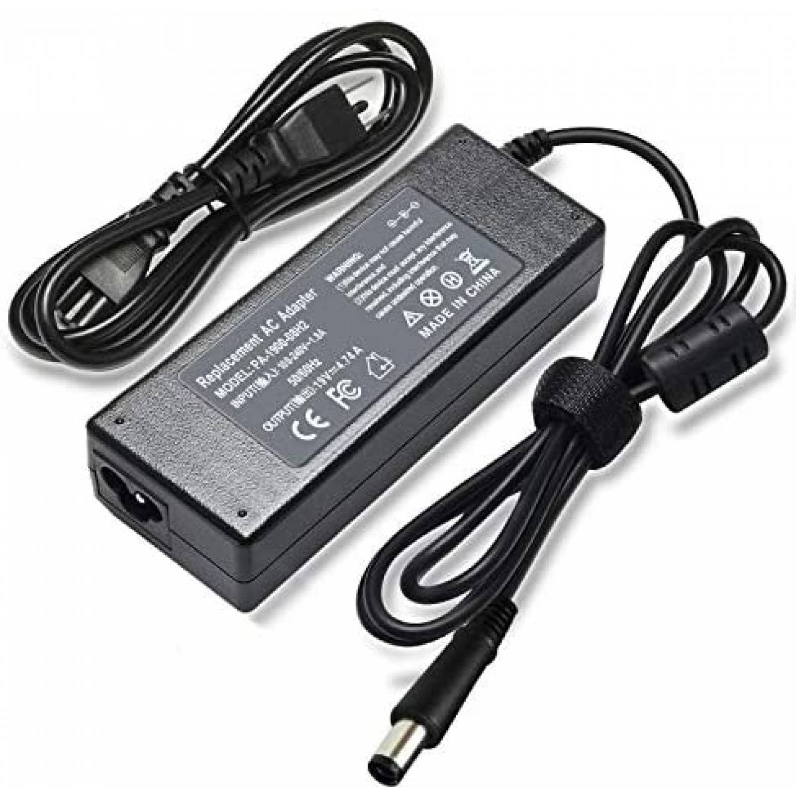 Cargador Generico DC 19V 4.74A AC 100-240V 50-60Hz -Negro