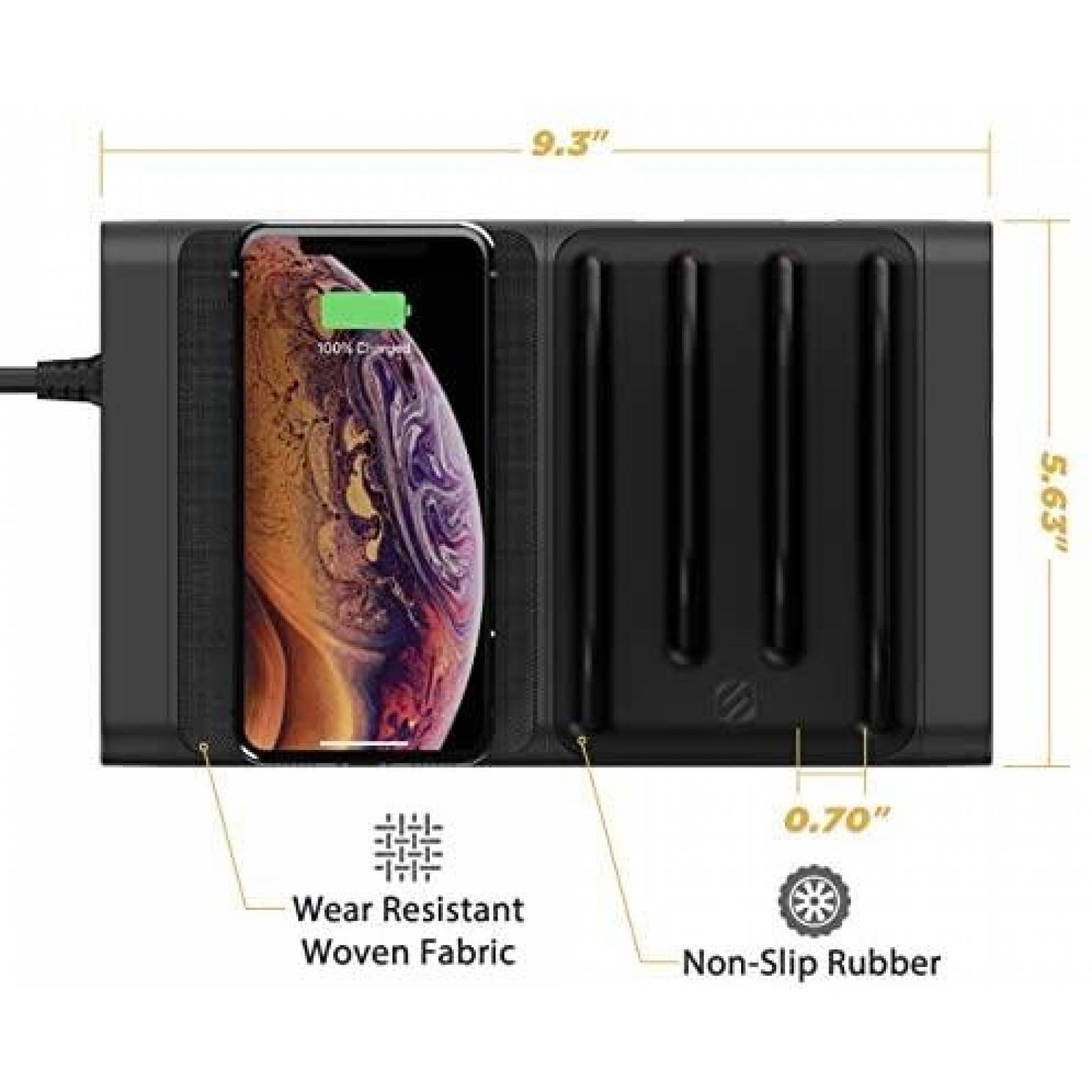 Estacion de Carga Scosche BLKIT5-SP0 USB-C Modular de Qi