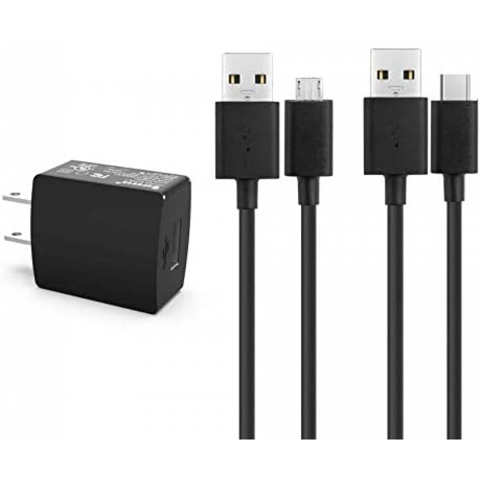Cargador Generico 5ft 100-240V CA 50-60 Hz 5V 2 A -Negro