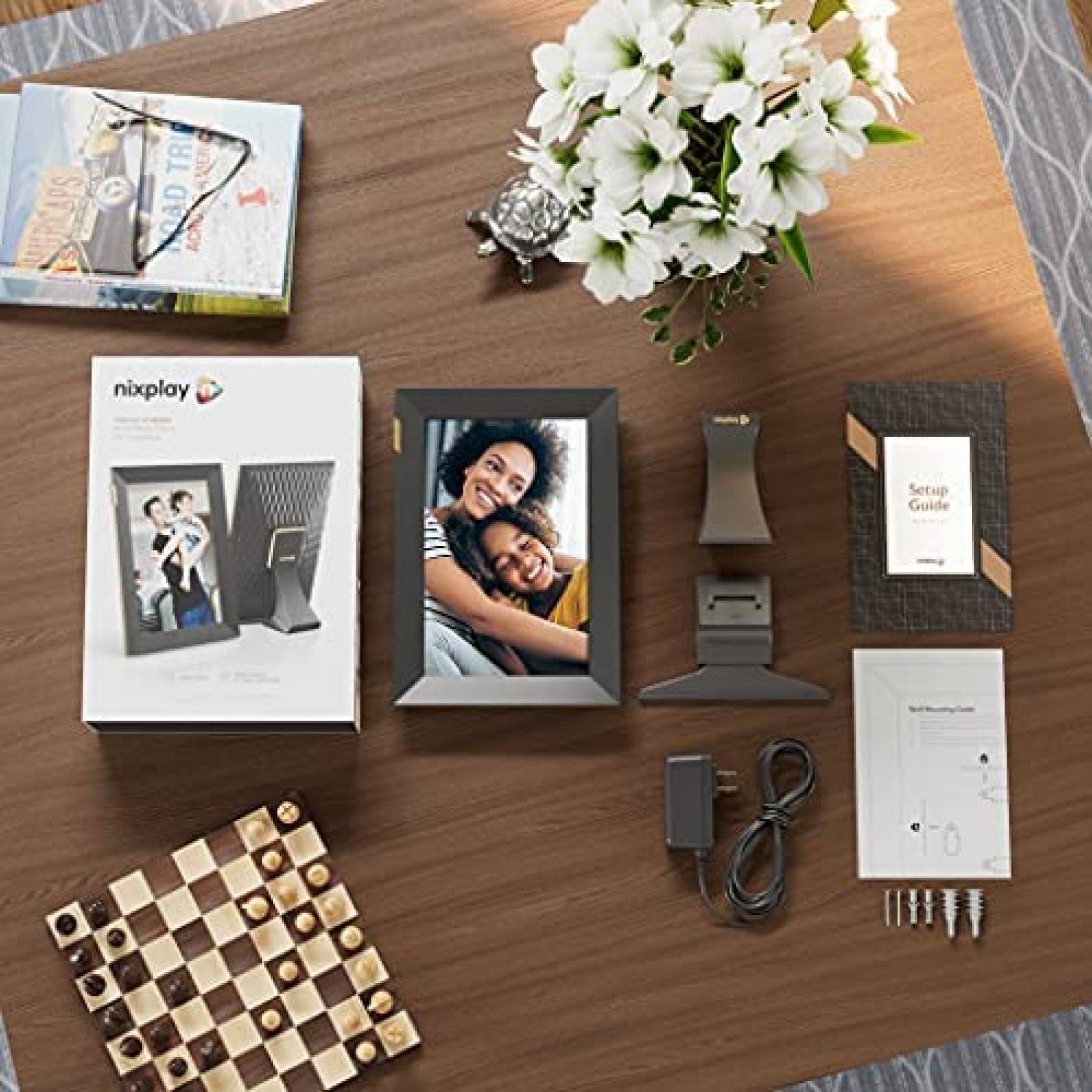 Marco para Fotos Digital Nixplay Touchscreen 10.1" -Negro