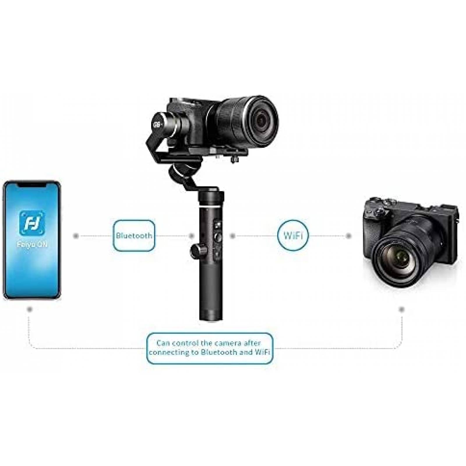 Estabilizador para Camara/Celular FeiyuTech G6 Plus 3 Ejes