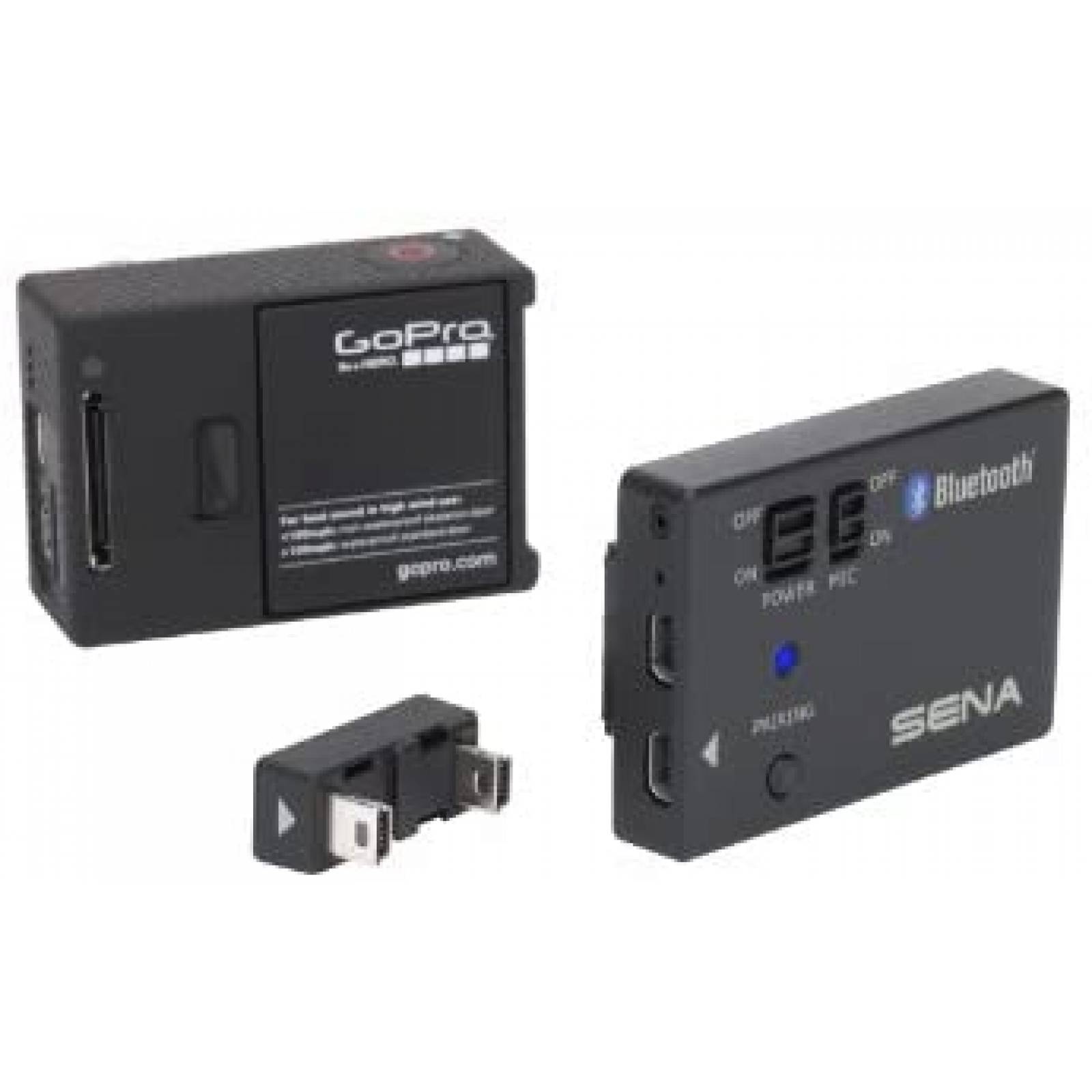 Carcasa Sena GP10-02 Impermeable Bluetooth Para GoPro -Negro