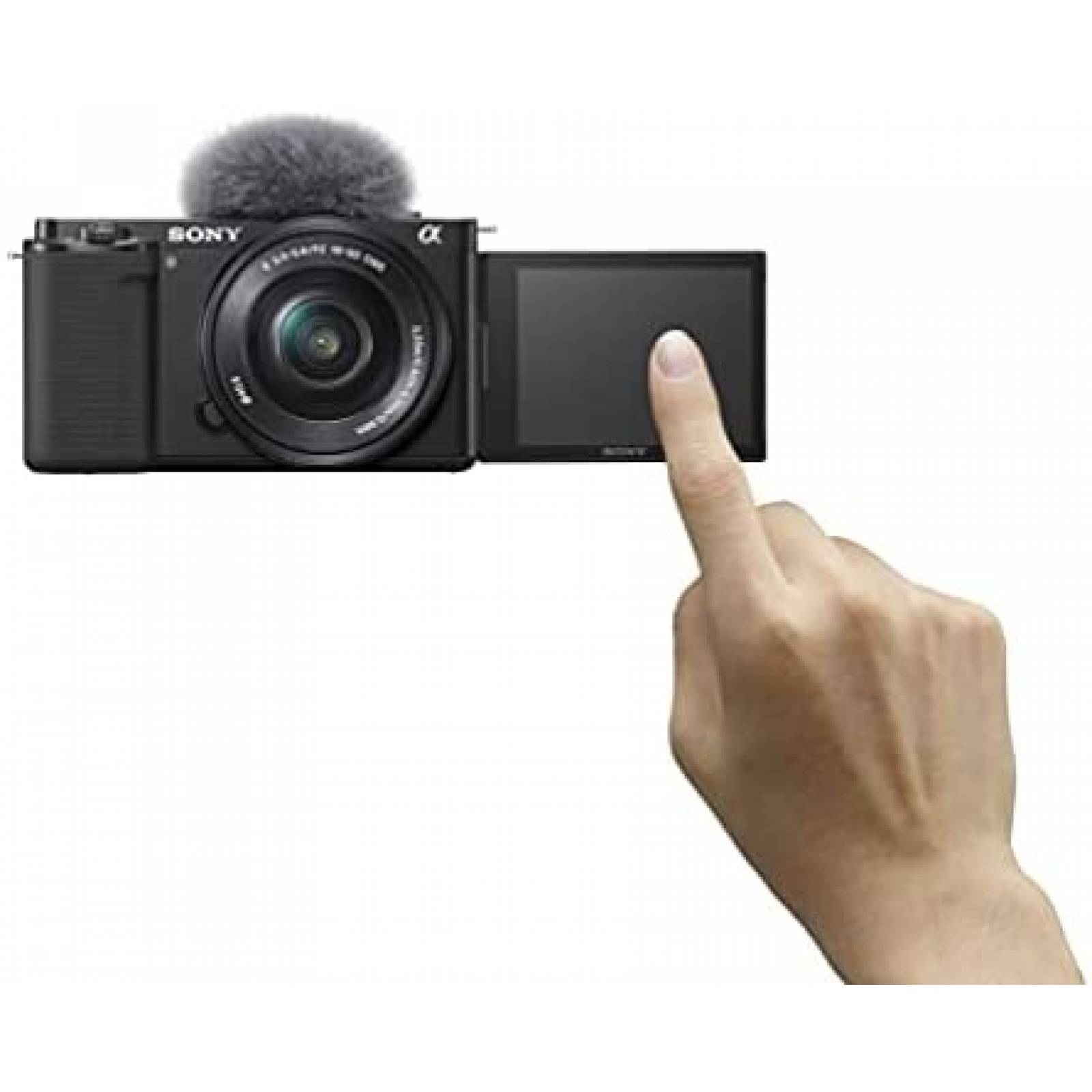 Camara Mirrorless Sony Alpha ZV-E10 - APS-C 24.2 MP 4K