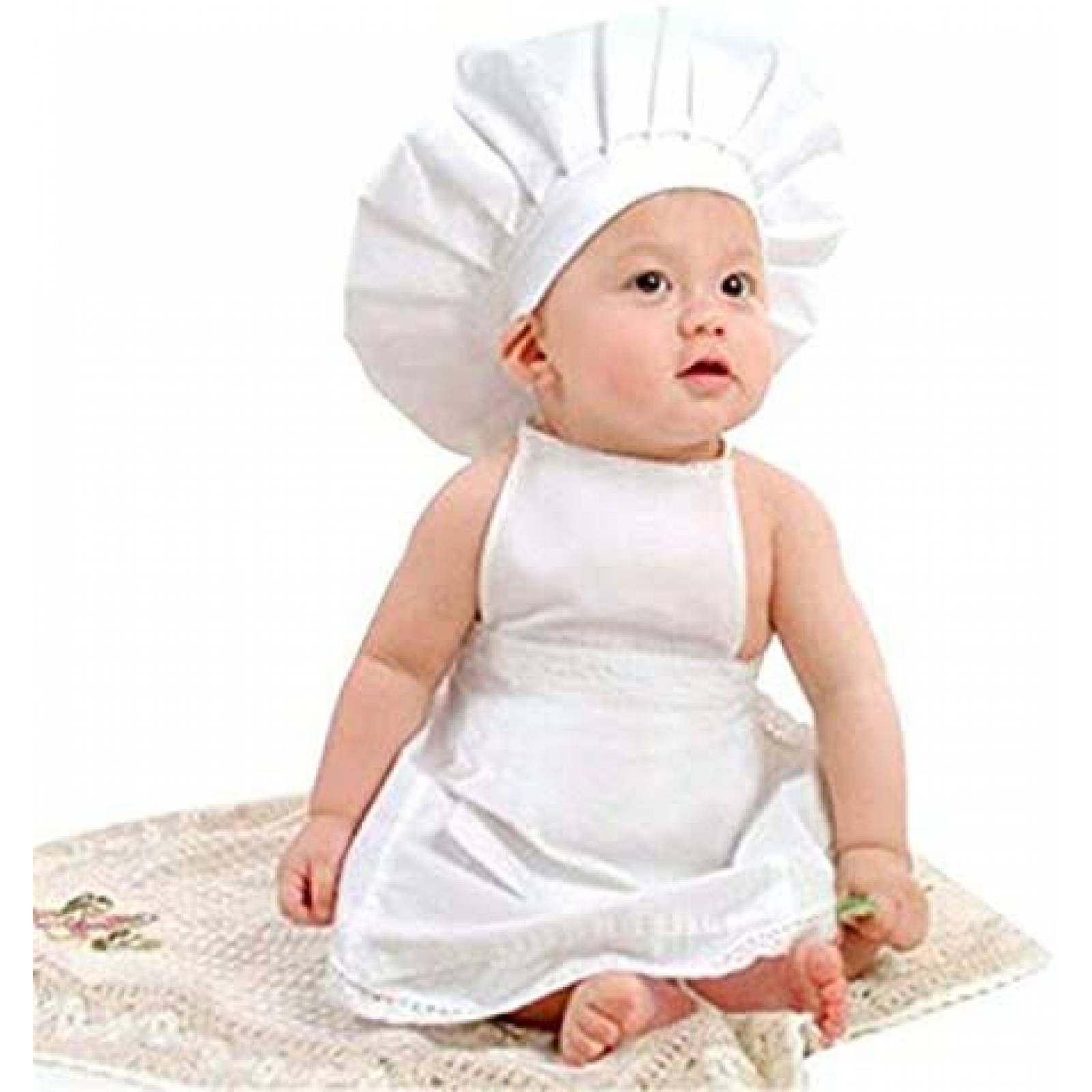 Disfraz Fotografia M&G Chef para bebe Sombrero+Delantal