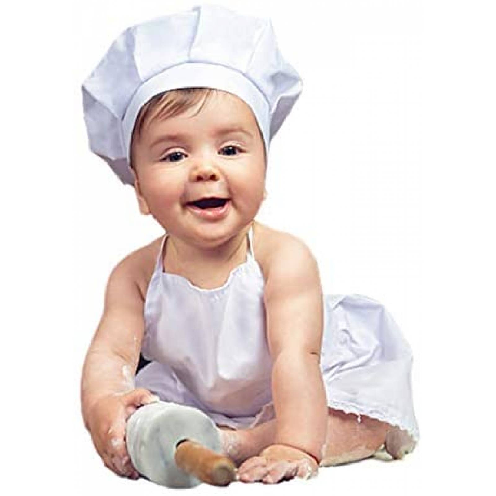 Disfraz Fotografia M&G Chef para bebe Sombrero+Delantal