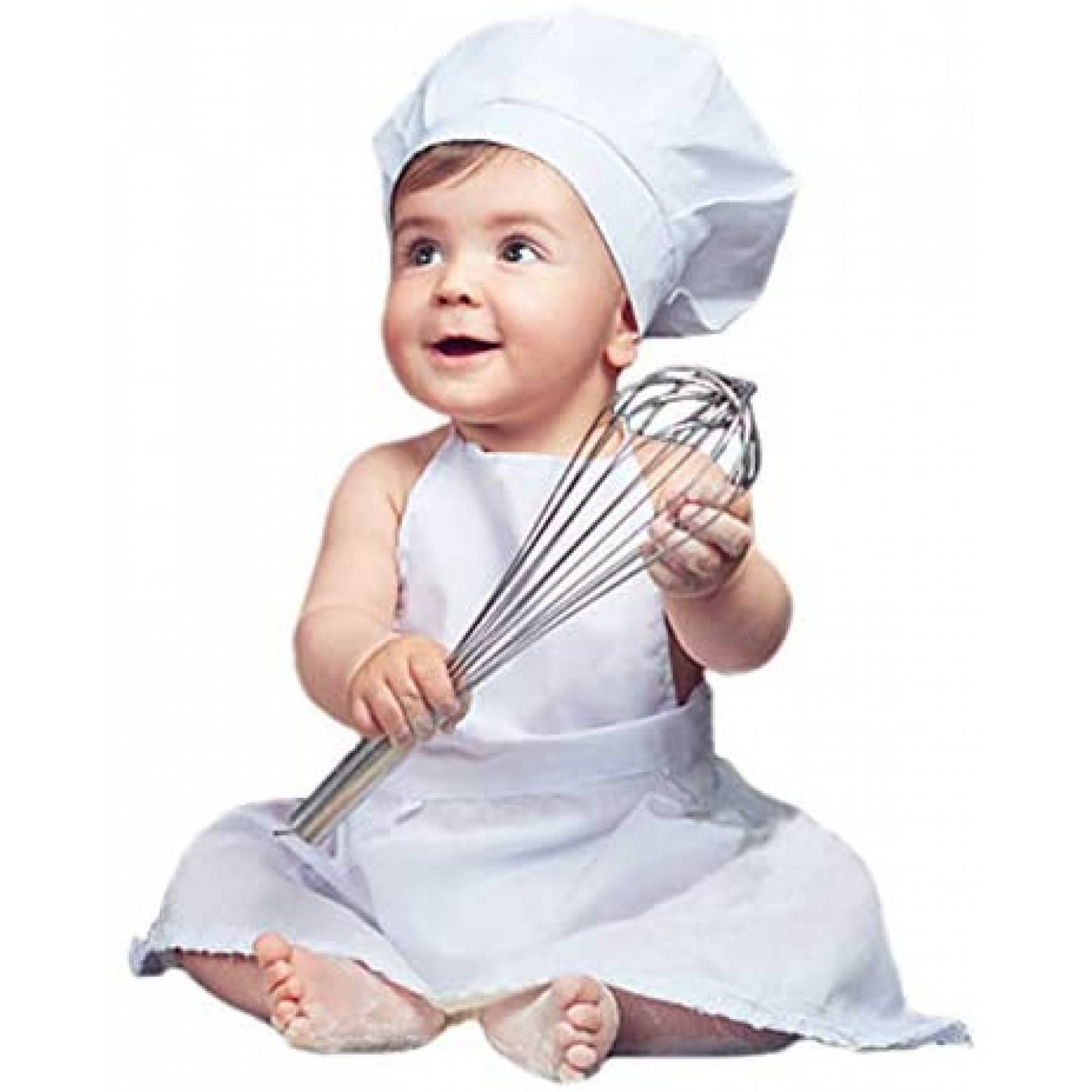 Disfraz Fotografia M&G Chef para bebe Sombrero+Delantal