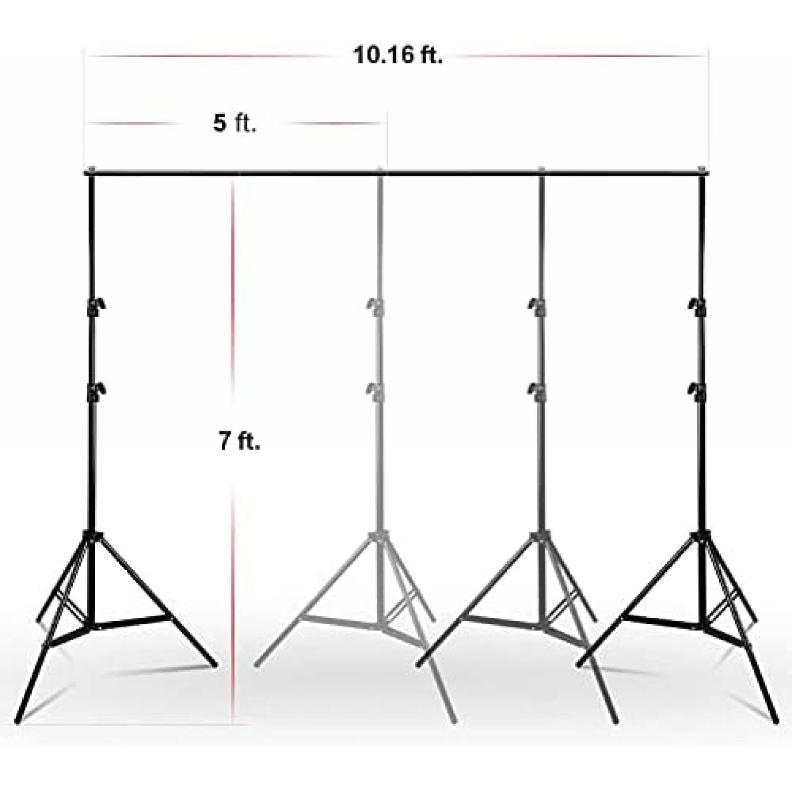 Fondo fotografia JS JULIUS STUDIO 10x12 pies Ajustable