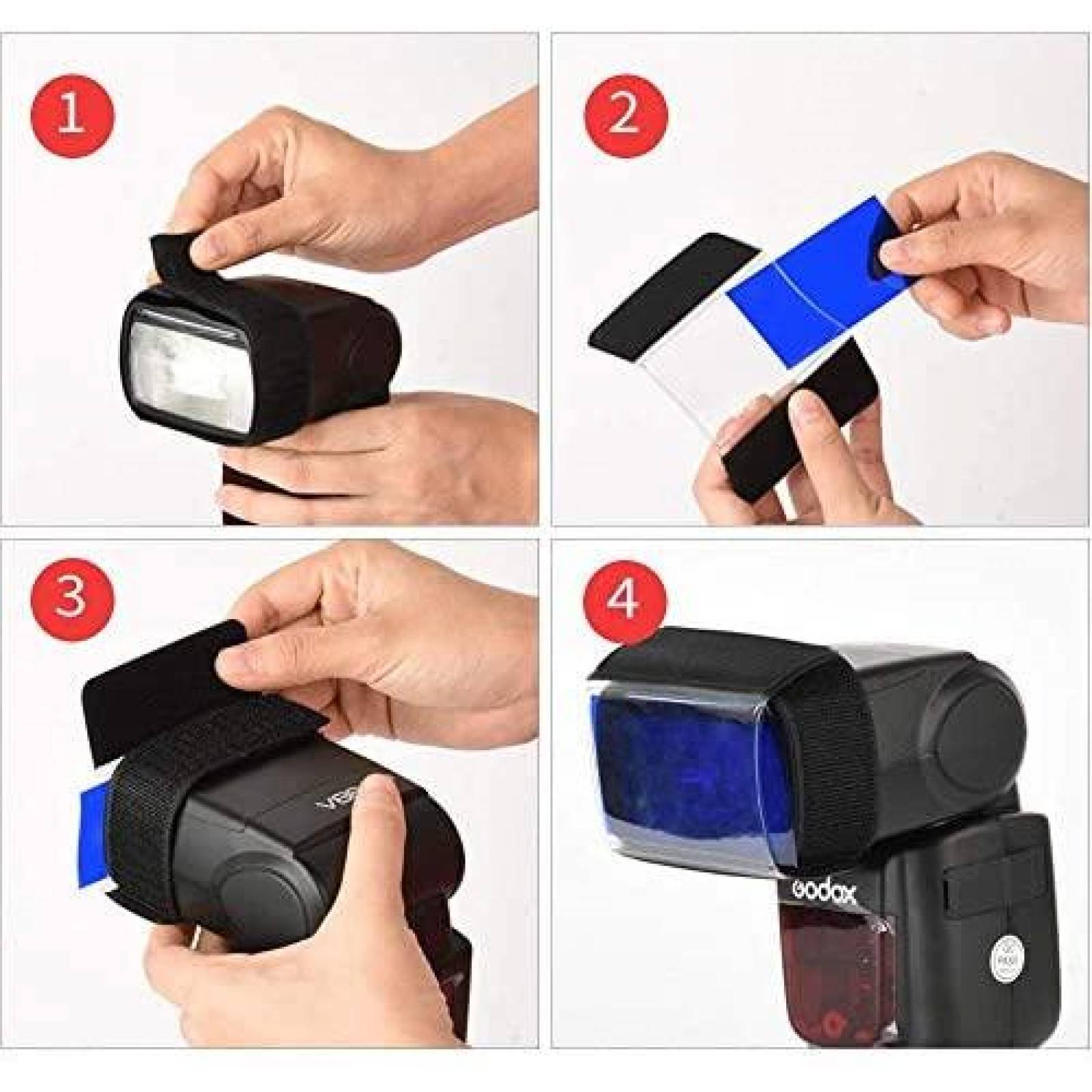 Kit de Fotografia Godox Flash 1/8000s + Accesorios -Negro