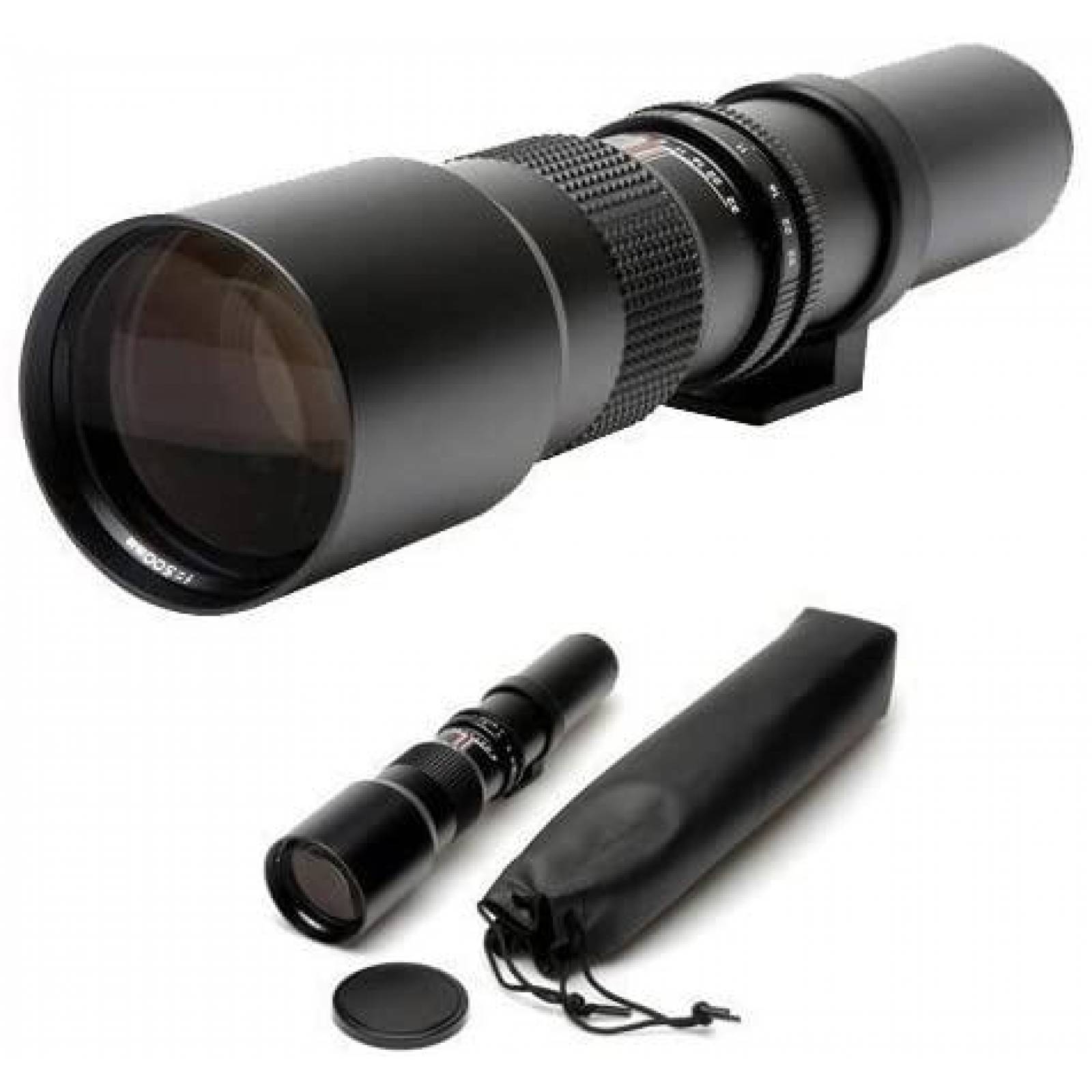 Lente BM Premium Teleobjetivo de 500mm f/8 para Canon