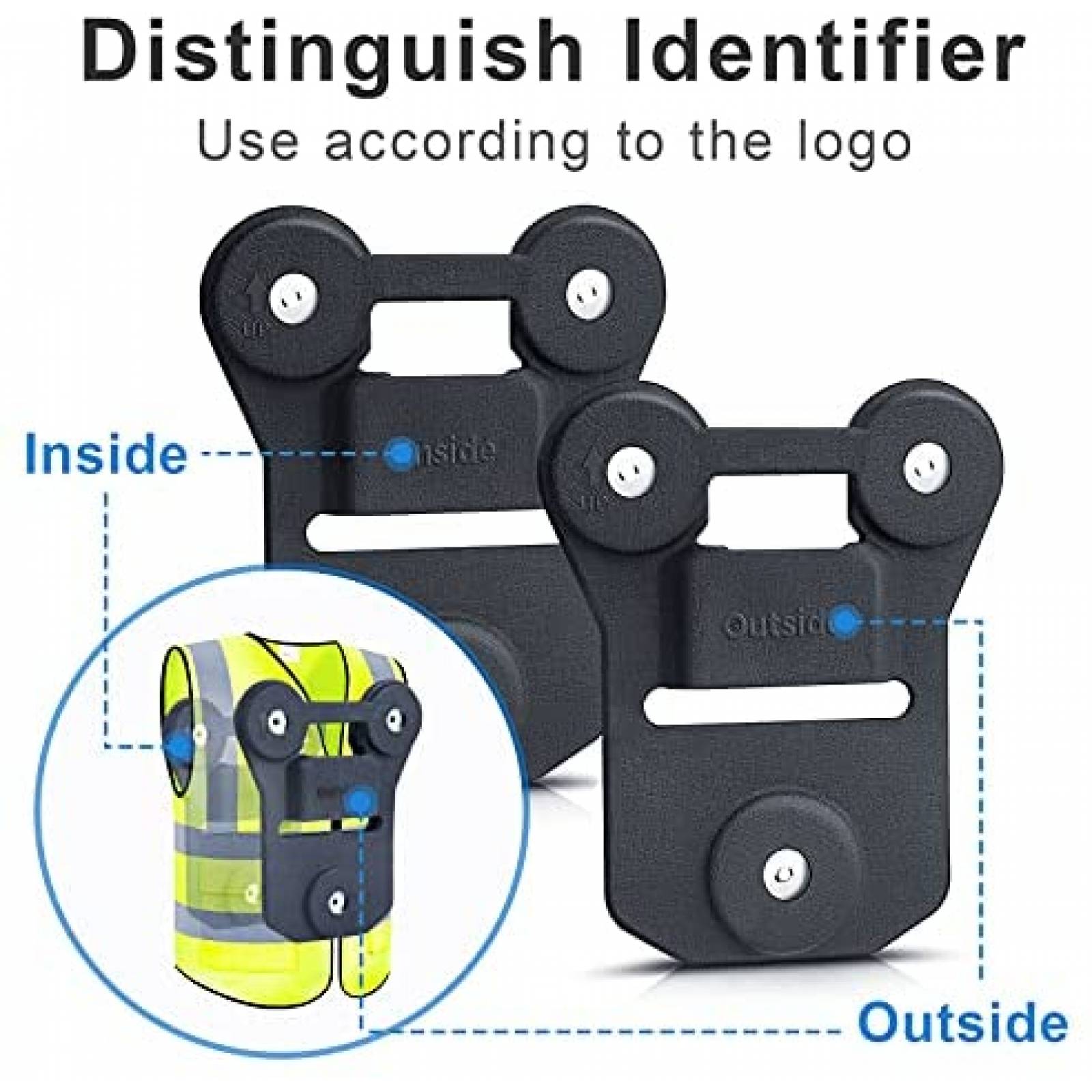 Camara Corporal YIJIAOYUN Universal Magnetico Ropa -Negro