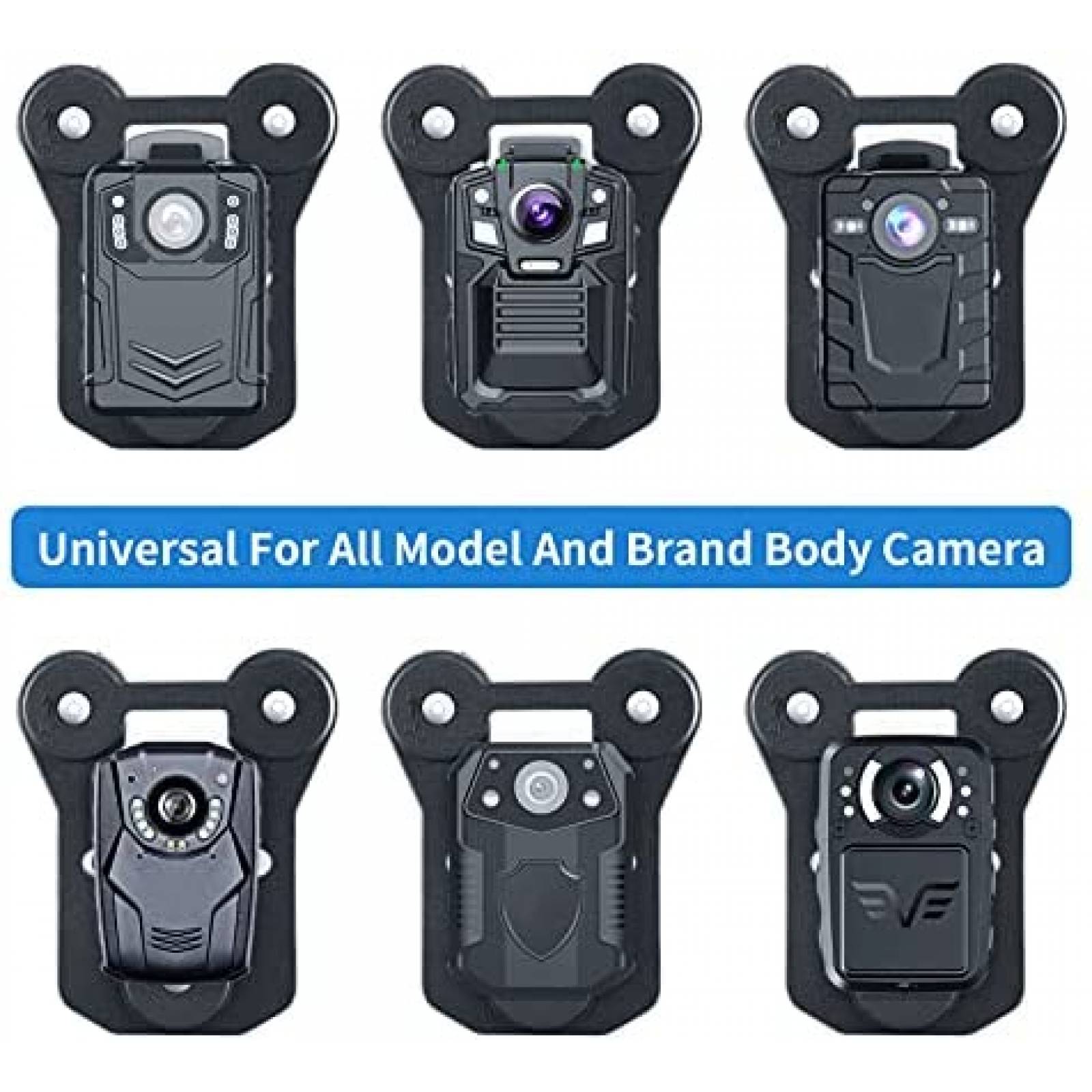 Camara Corporal YIJIAOYUN Universal Magnetico Ropa -Negro
