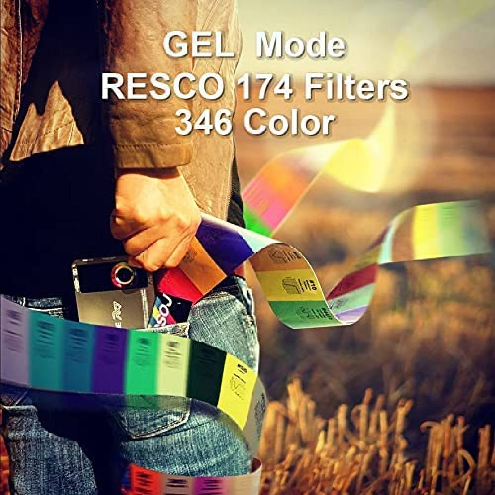 Luz LED Pilotcine ARX7 Atomcube RGB 18W Ajustable -Gris