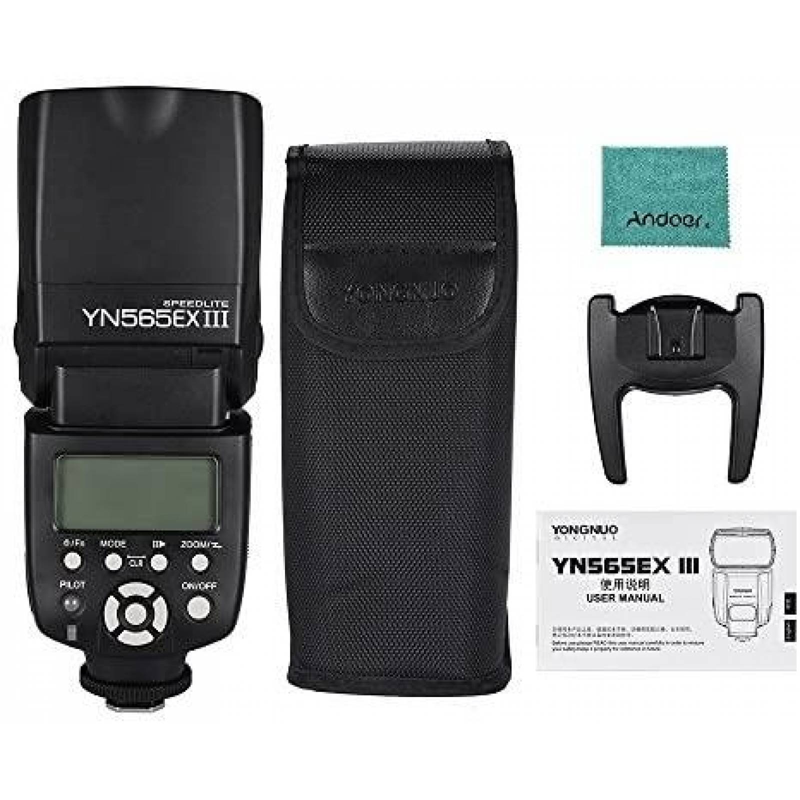 Flash YONGNUO YN565EX III para Camara DSLR -Negro