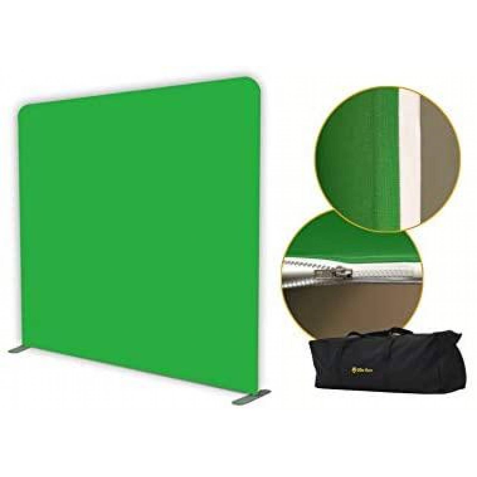 Pantalla verde Glide Gear BCK50 Videojuegos 8.0"x8.0" -Verde