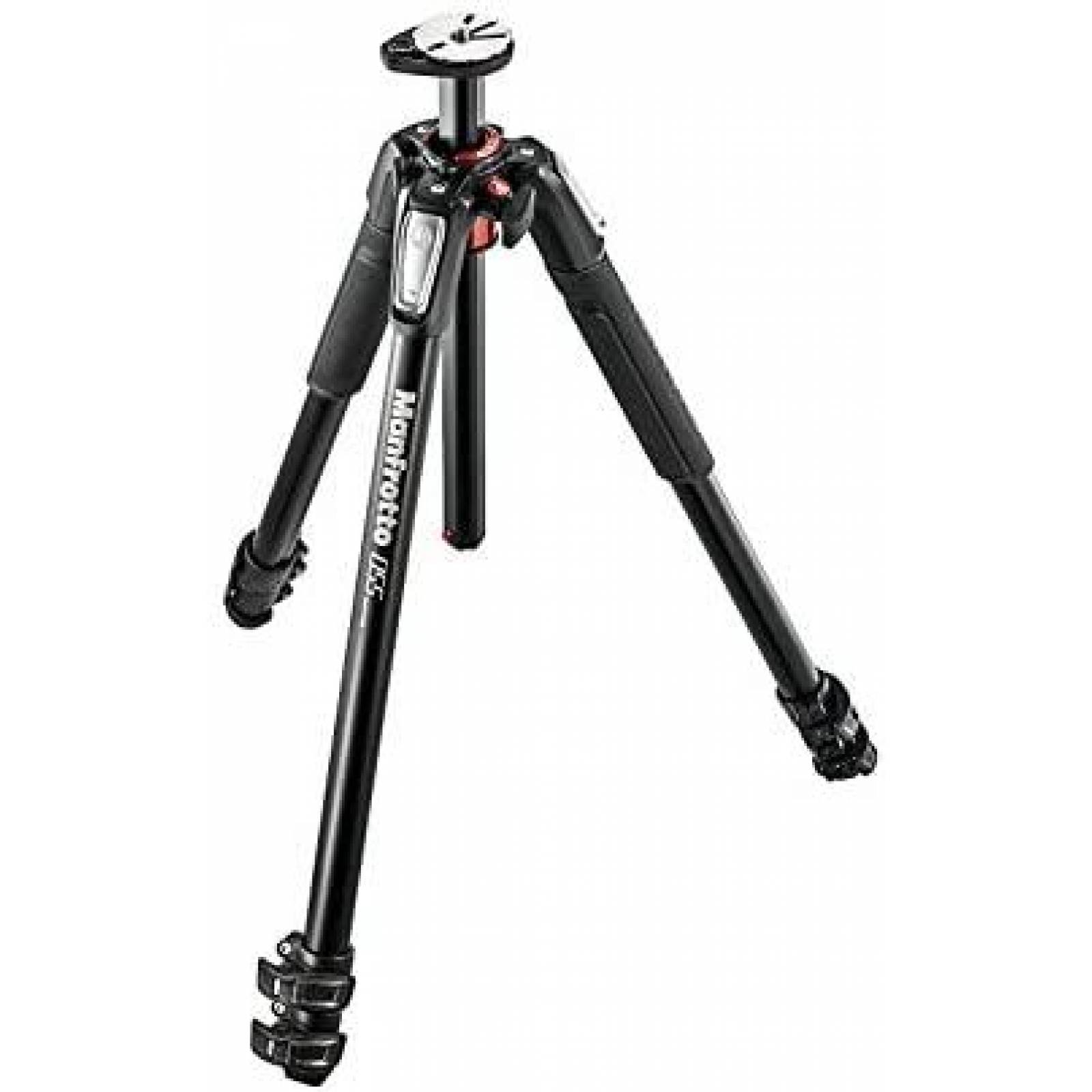 Tripie Manfrotto MK055 X PRO3 con Cabezal de 3 Vias -Negro