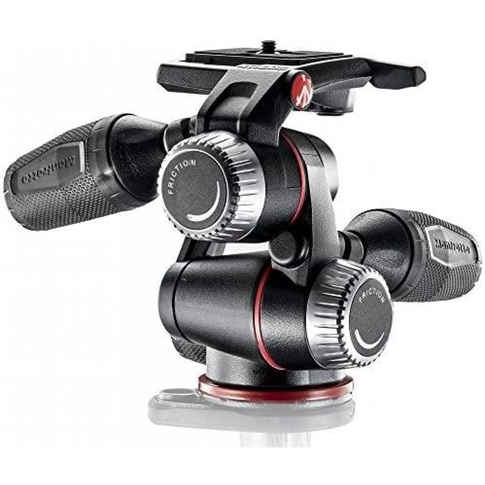 Tripie Manfrotto MK055 X PRO3 con Cabezal de 3 Vias -Negro