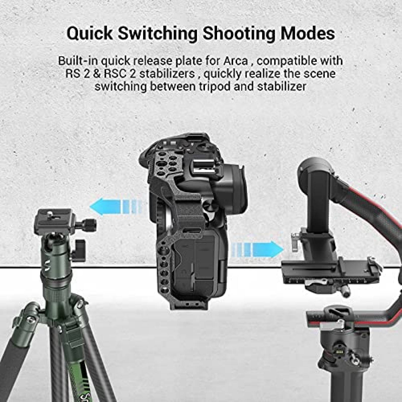 Cage para camara sin espejo SMALLRIG para Canon EOS R5 R6