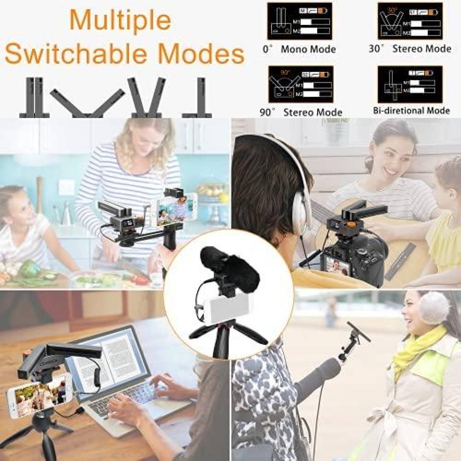 Microfono de escopeta comica Traxshot Direccional cardioide