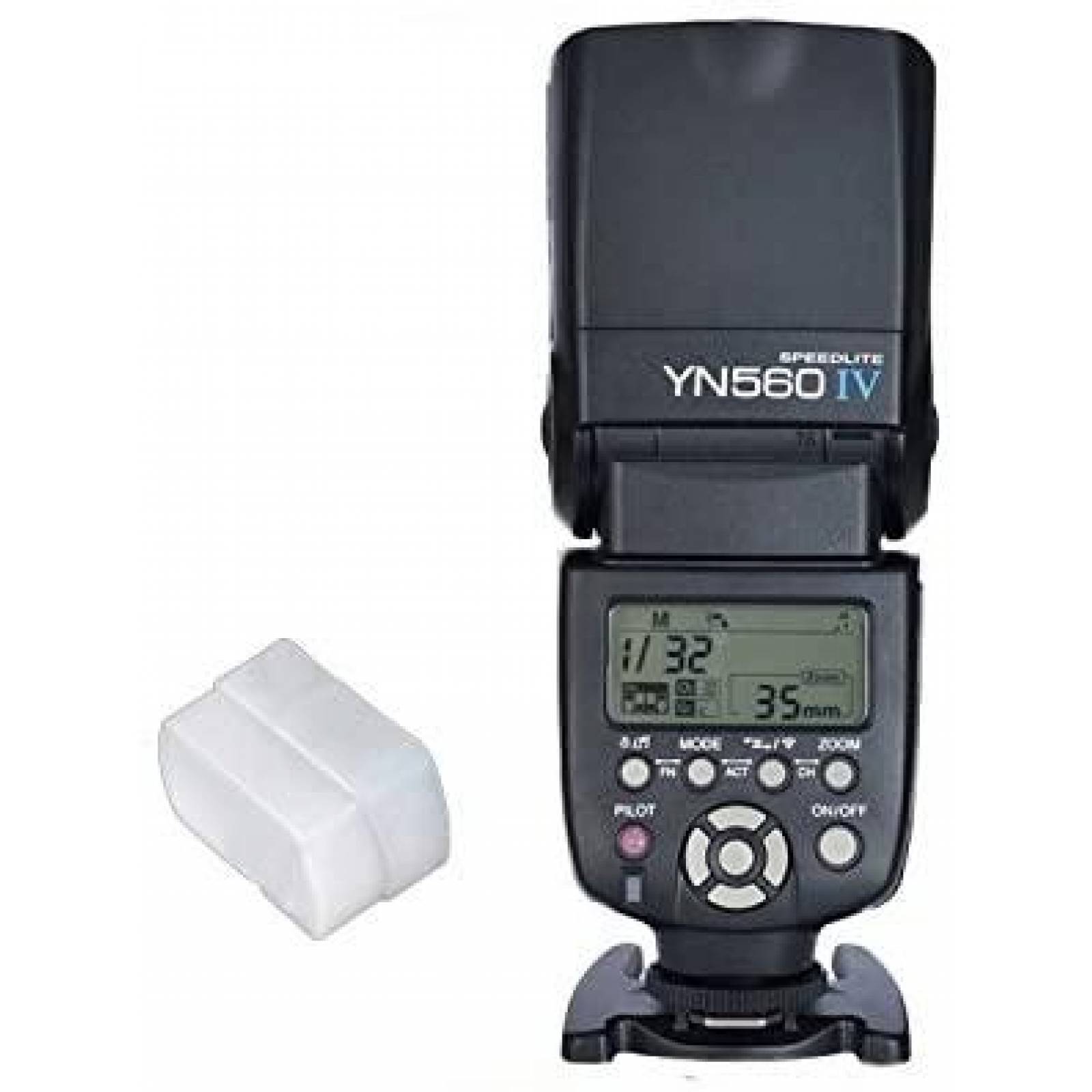 Flash Yongnuo YN-560 IV para Canon/Nikon/Olympus -Negro