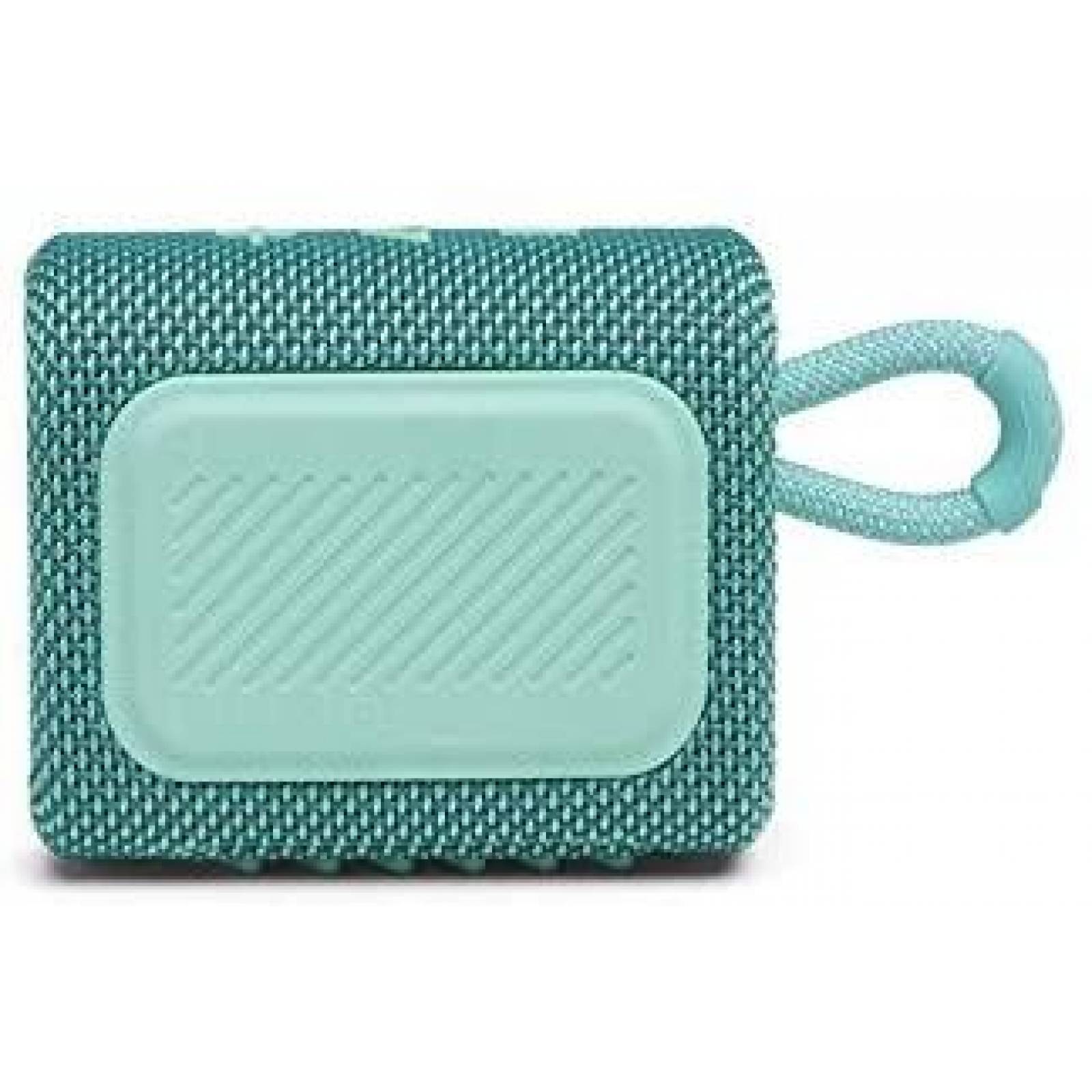 Bocina JBL Go 3 Bluetooth Portatil 5 Hrs Resistente -Celeste