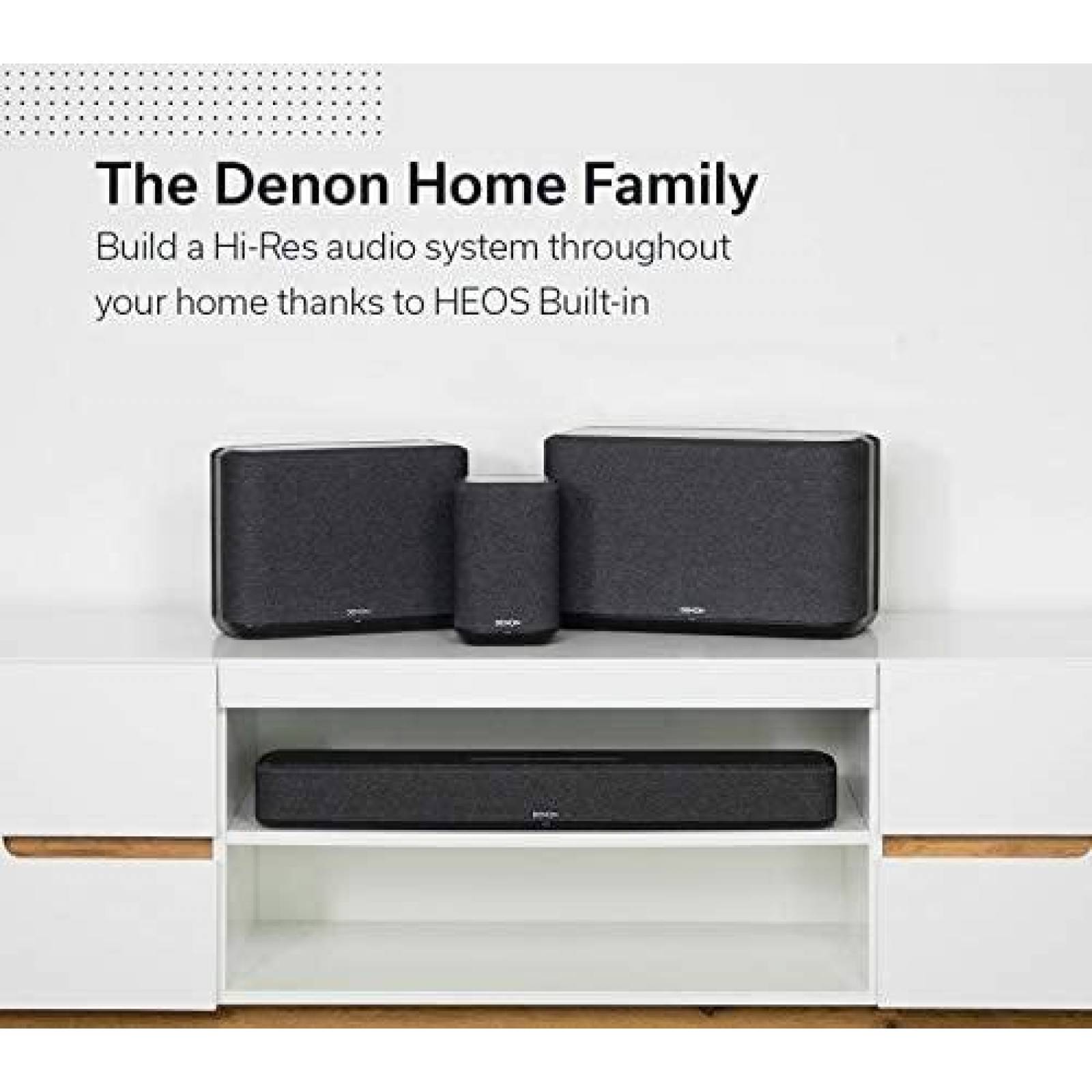 Barra de sonido Denon Home Sound Bar 550 Audio 3D -Negro