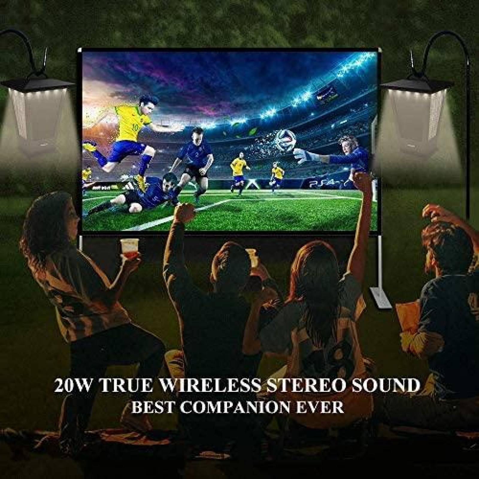 Altavoces Pohopa B210G Bluetooth contra agua paquete de 2