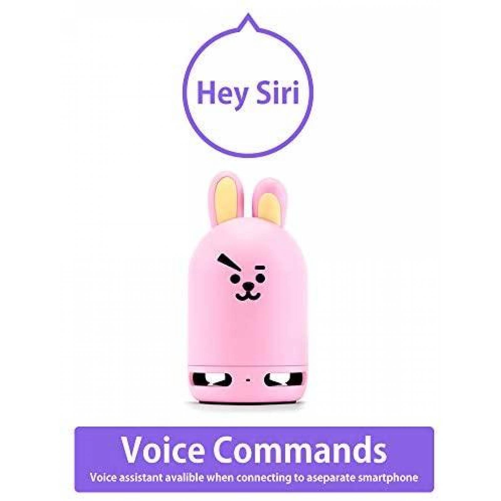 Bocinas BT21 BTS COOKY + SHOOKY Bluetooth de 360 Grados