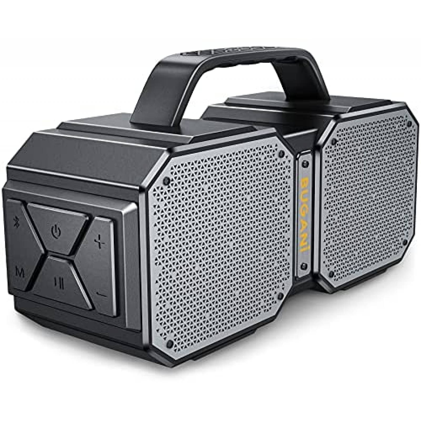 Bocina BUGANI Impermeable Bluetooth 50W Exteriores -Gris