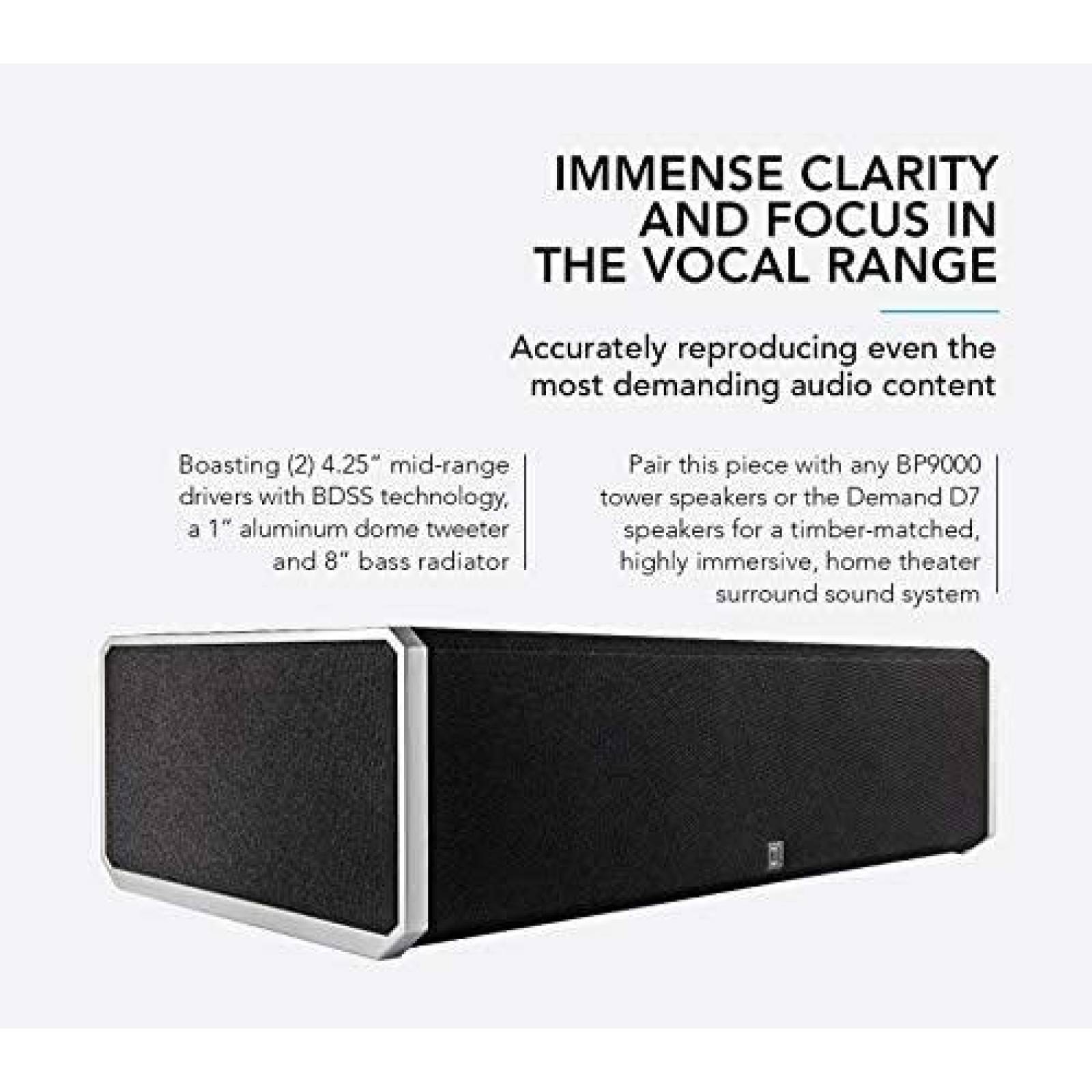 Bocina Definitive Technology CS-9040 8'' 8 Ohm 40 KHz -Negro