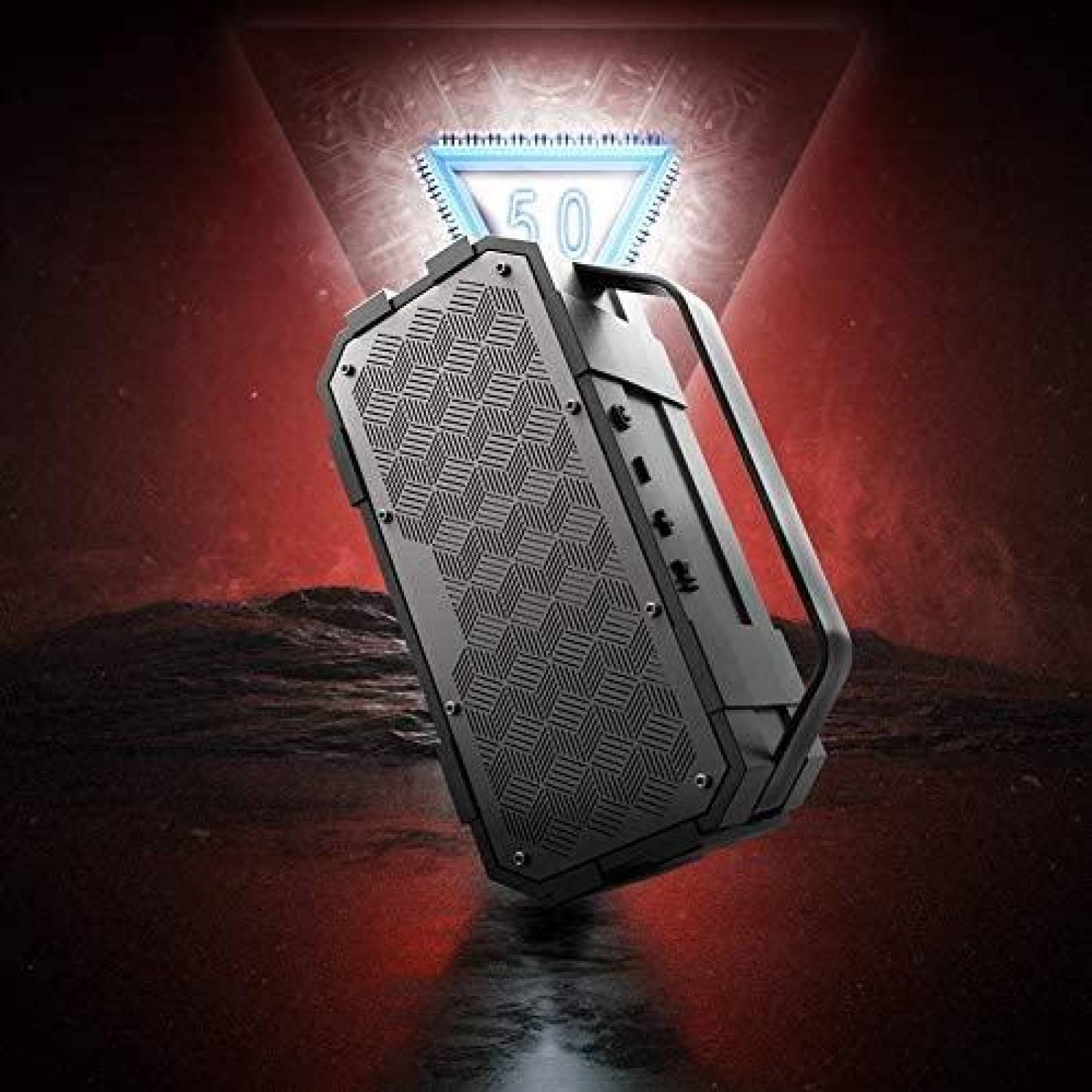 Bocina BUGANI M90 Portatil Bluetooth 5.0 30W -Gris