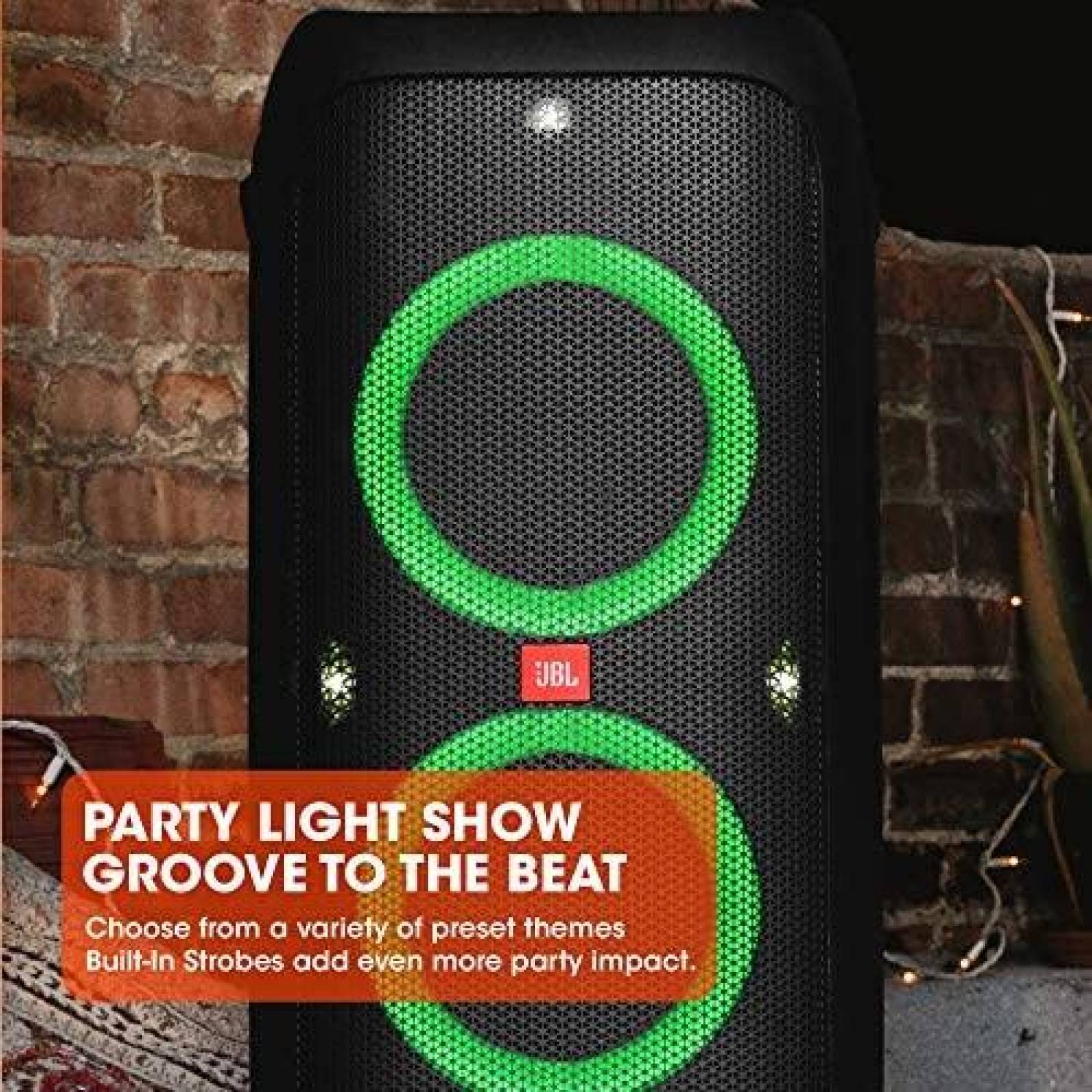 Bocina JBL Partybox 310 Portatil Bateria Durable -Negro