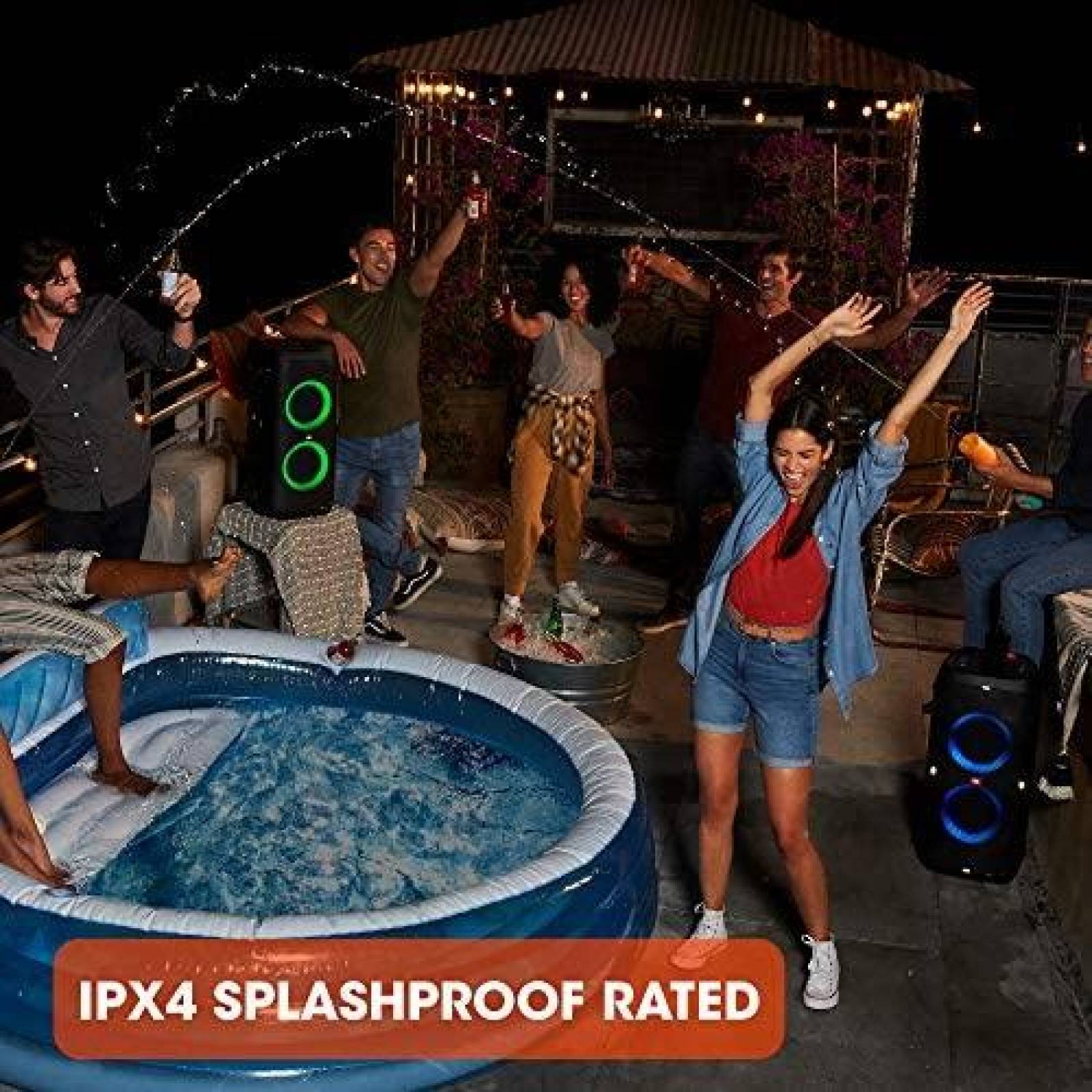 Bocina JBL Partybox 310 Portatil Bateria Durable -Negro