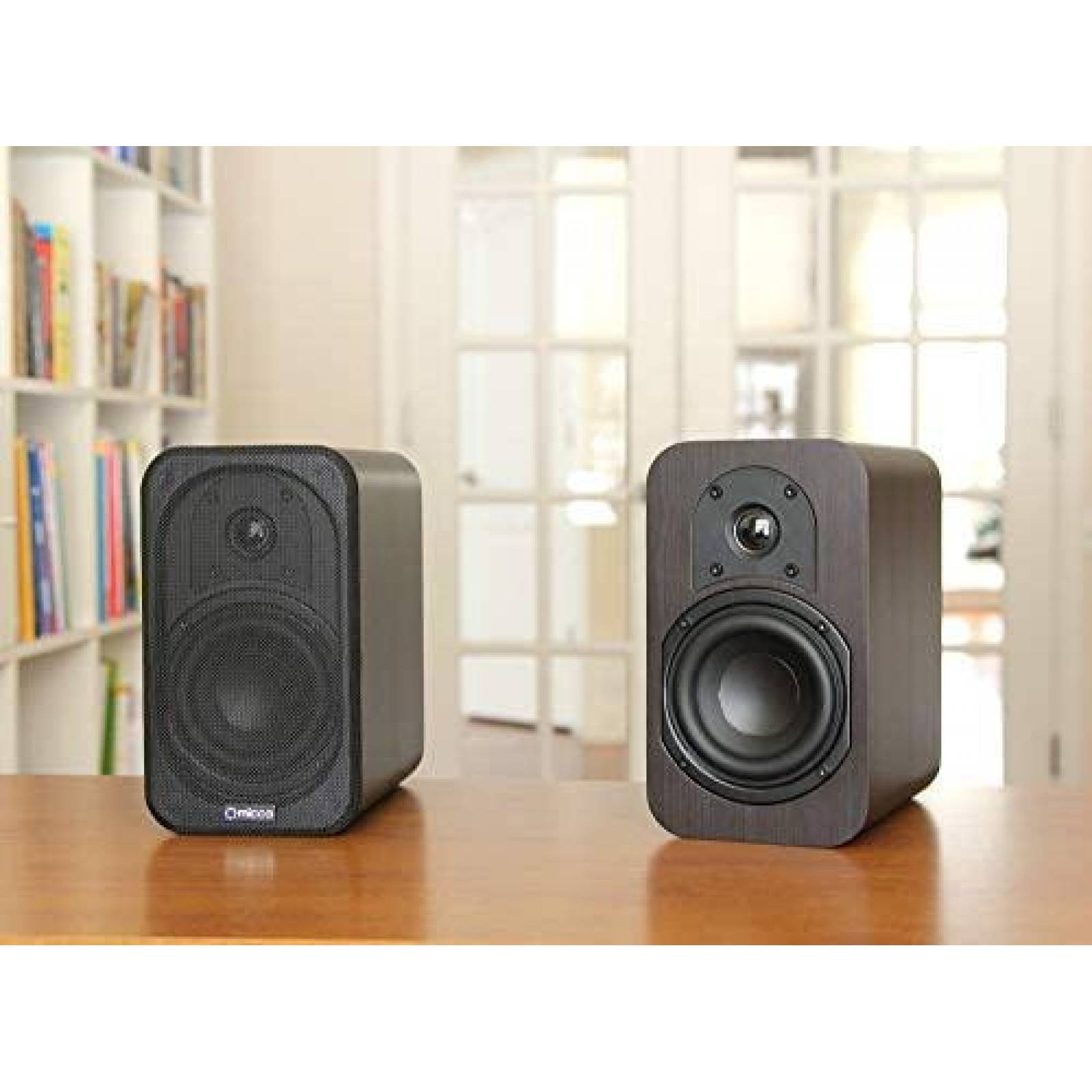 Altavoz Micca RB42 de estanteria Bluetooth 4" -Negro