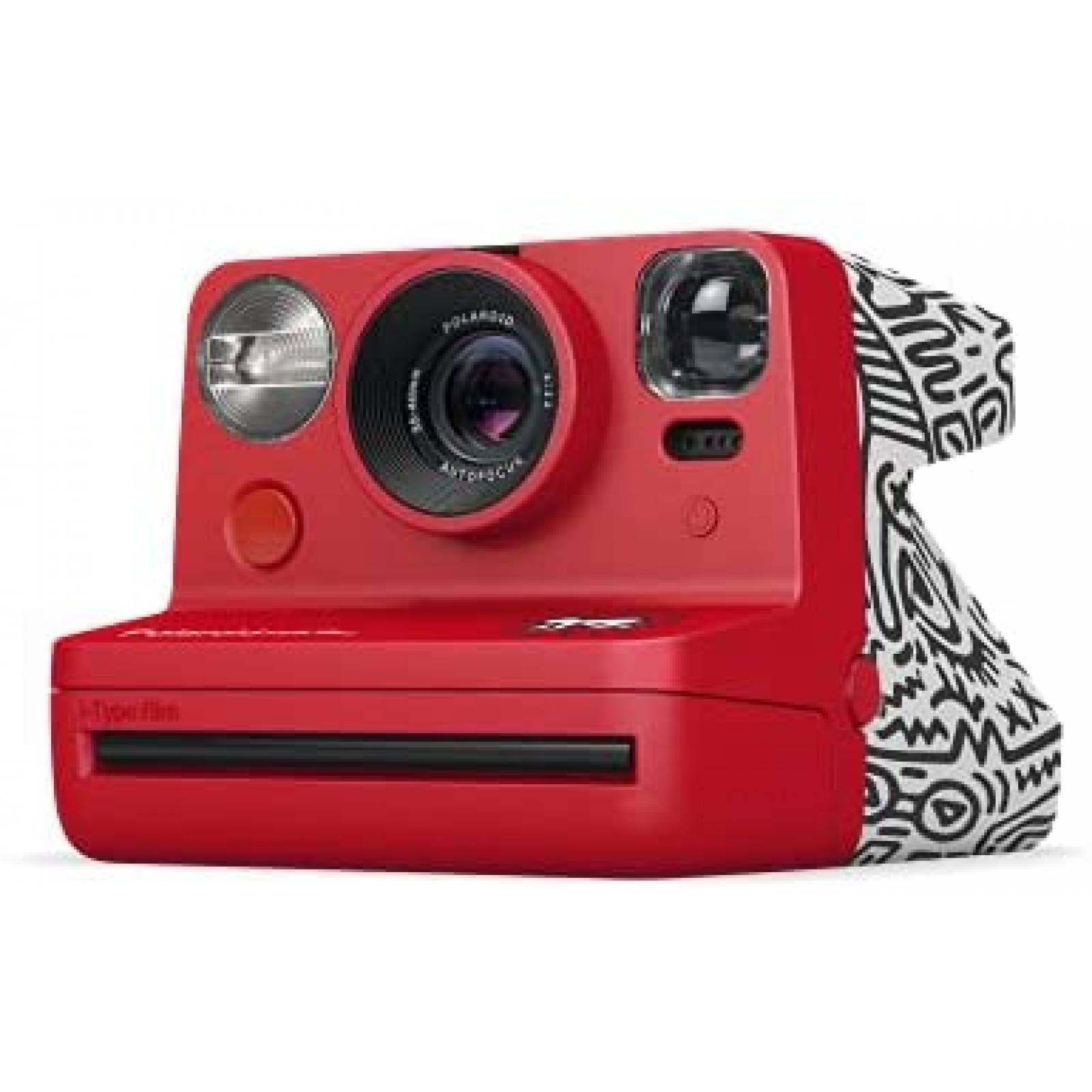 Camara instantanea Polaroid Keith Haring rollo I-Type -Rojo