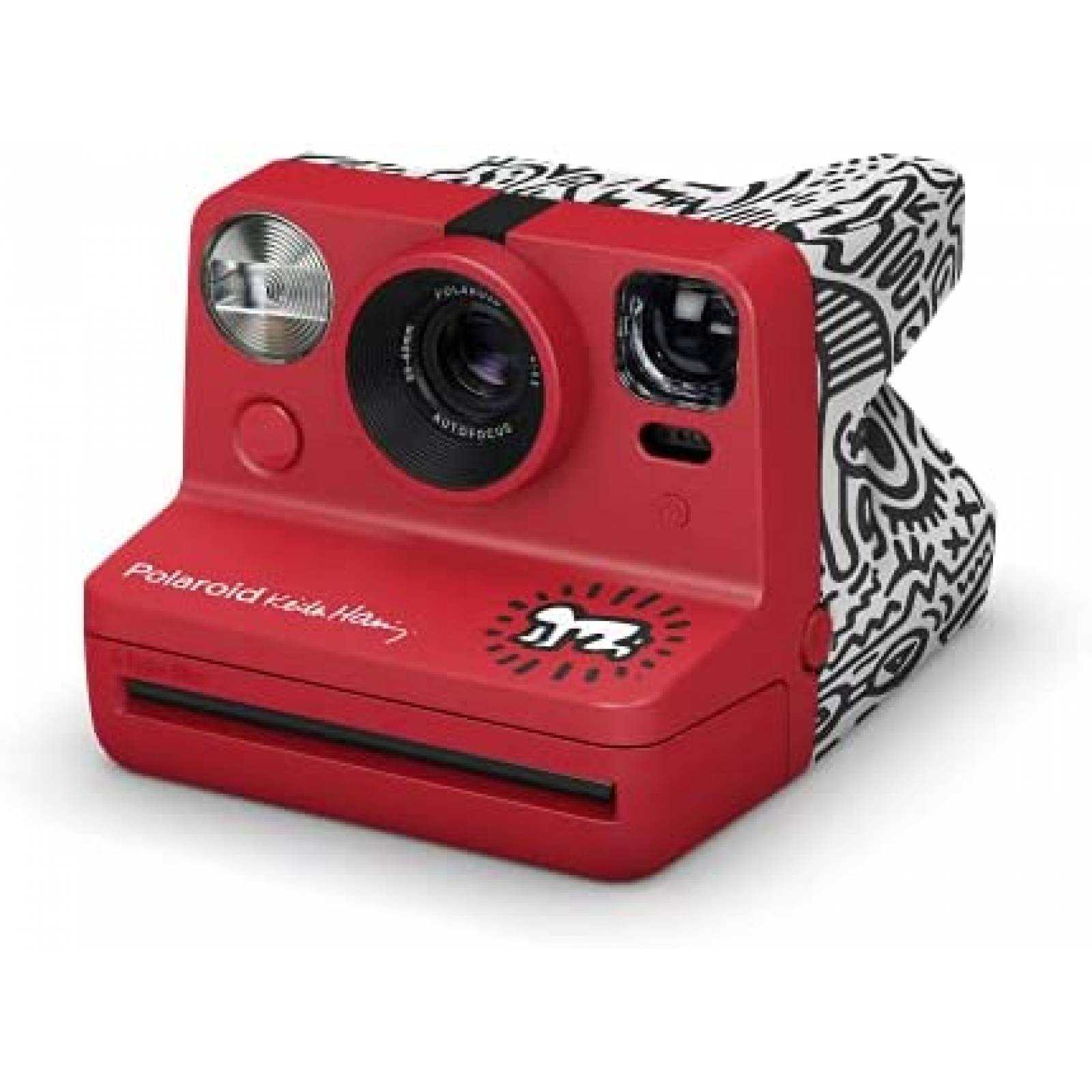 Camara instantanea Polaroid Keith Haring rollo I-Type -Rojo
