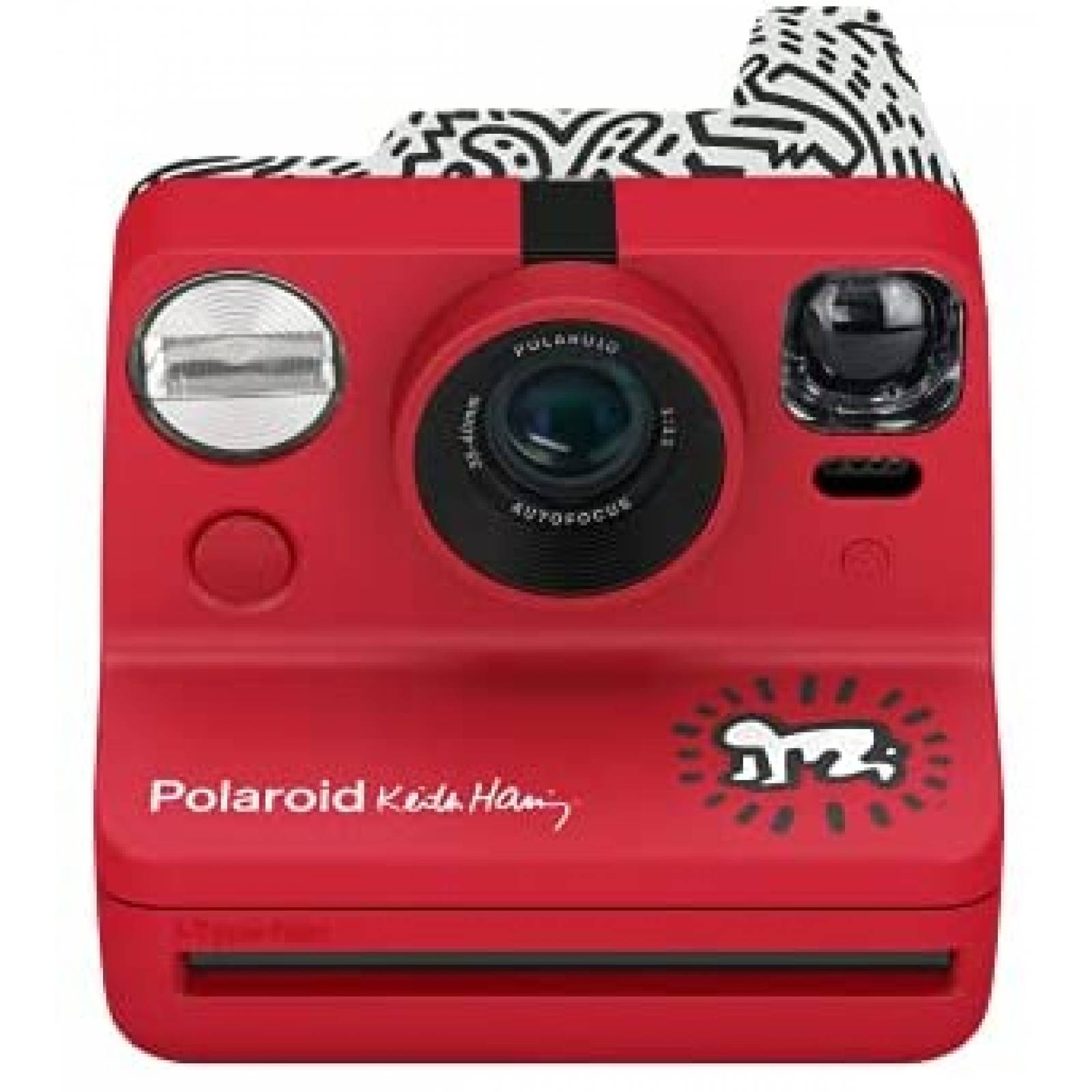 Camara instantanea Polaroid Keith Haring rollo I-Type -Rojo