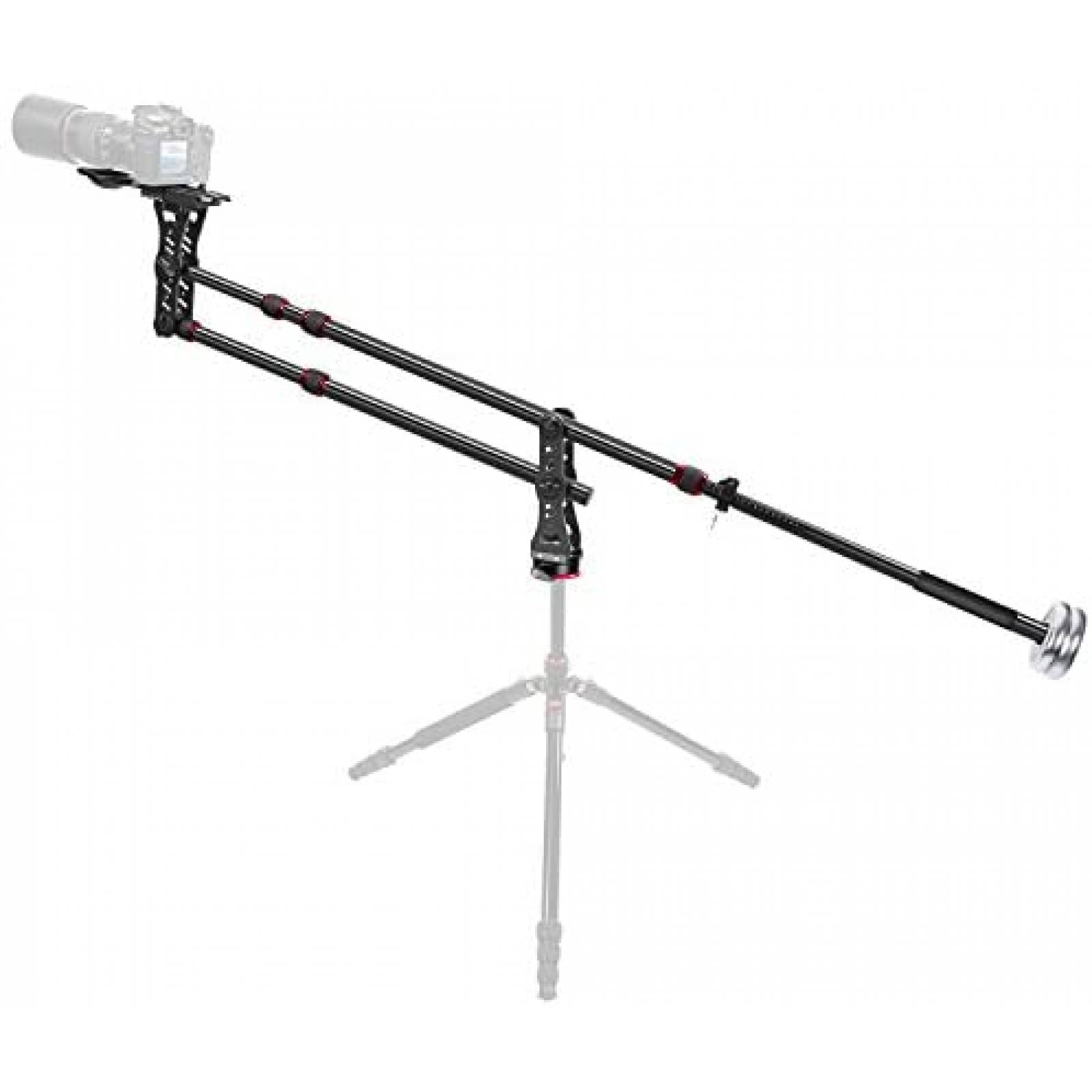 Grua de camara Neewer con brazo giratorio 70" -Negro