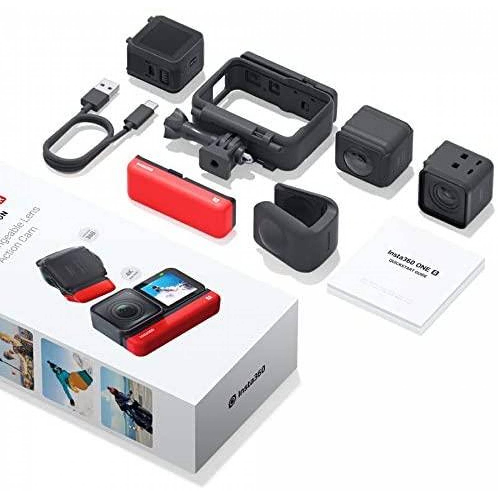 Camara de Accion Insta360 ONE R 4K Estable Pantalla Tactil