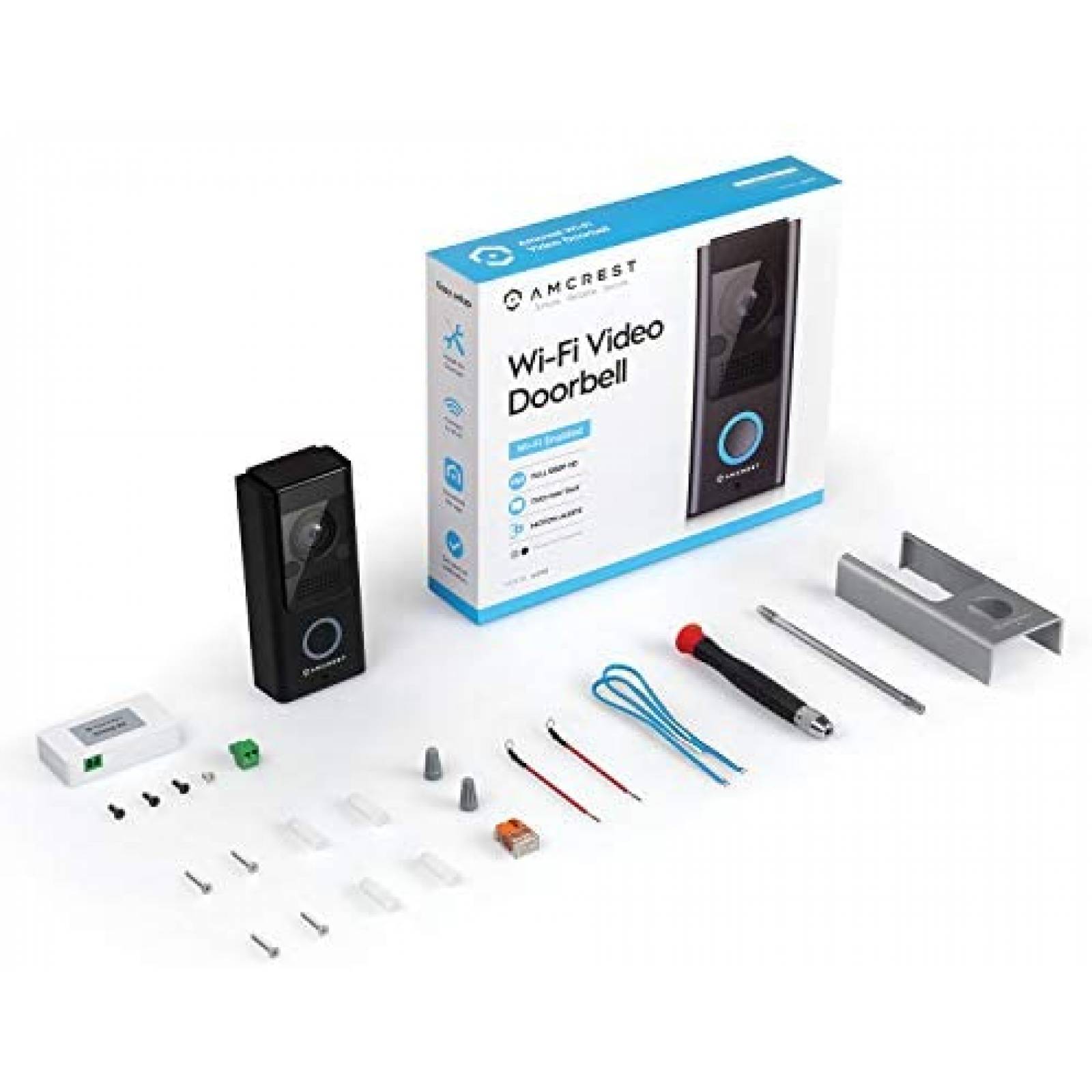 Camara seguridad Amcrest AD110 Exteriores 2.4GHz -Negro