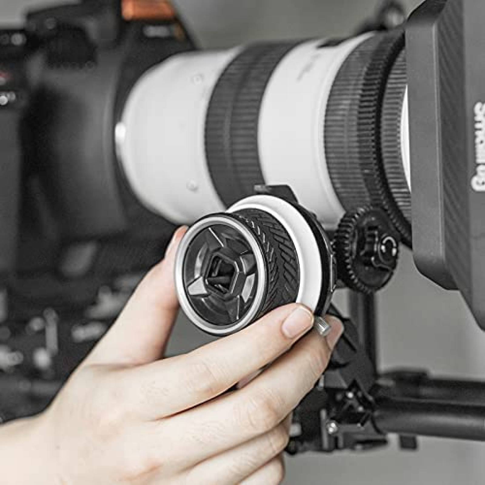 Enfoque de Seguimiento SmallRig 3010 Abrazadera 15 mm-Negro