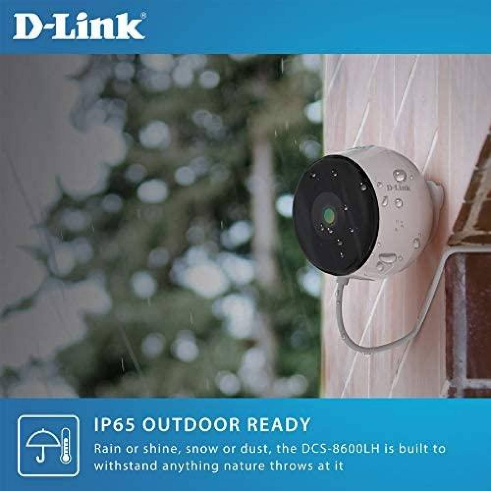 Camara de Seguridad D-Link Inalambrica con Vision Nocturna