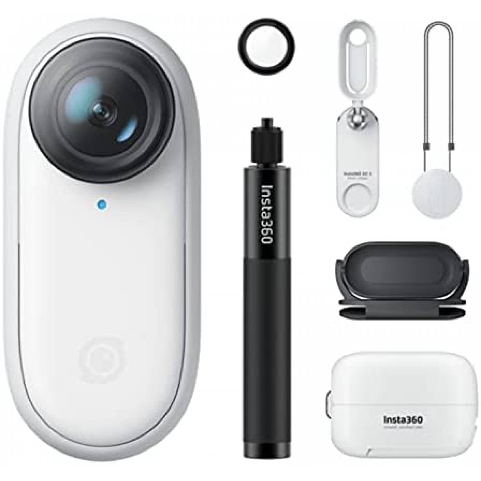 Camara Insta360 GO 2 Sensor 1/2,3" Con Estuche y Accesorios